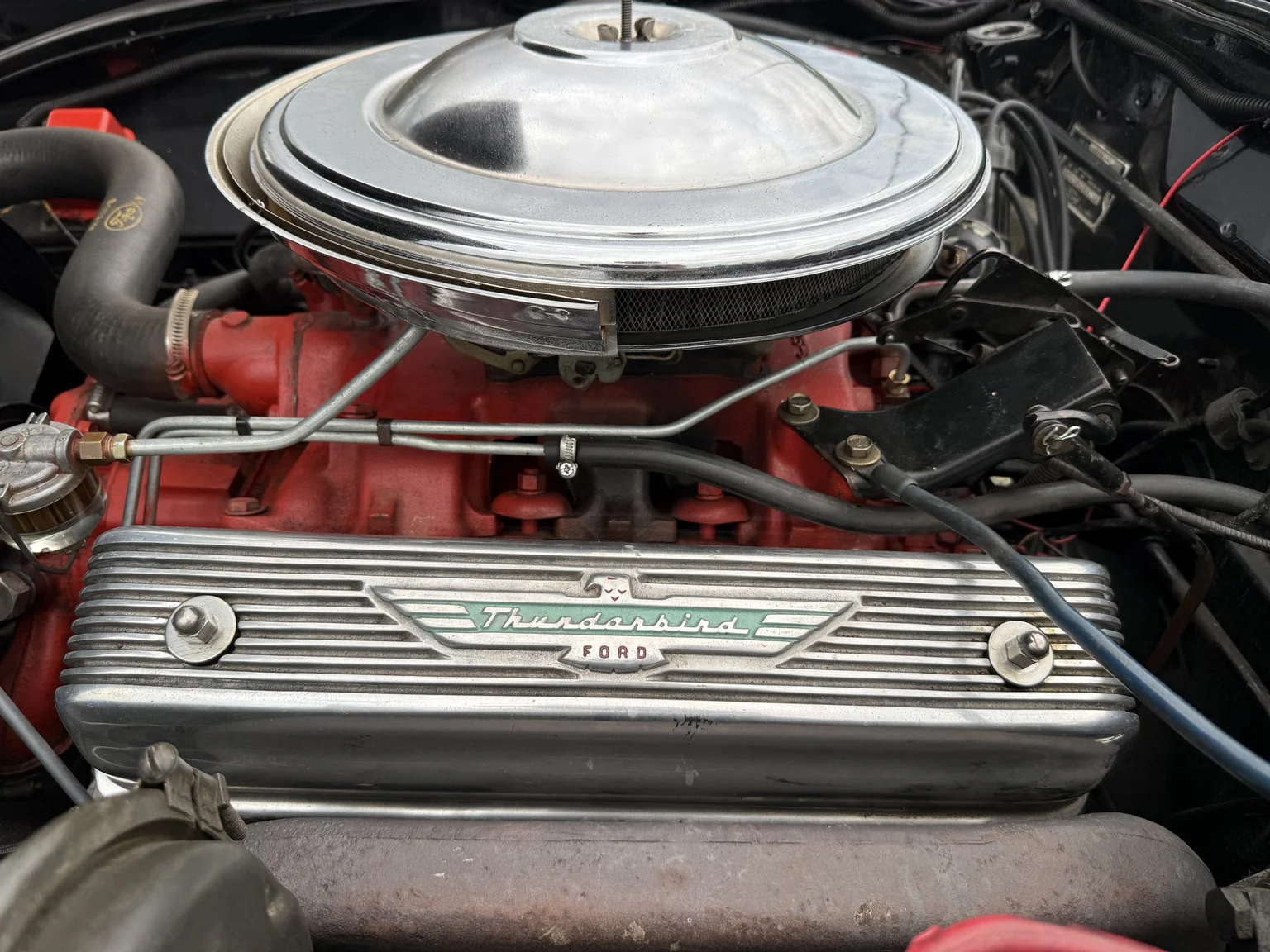 1957 Ford Thunderbird (26), Mekanik