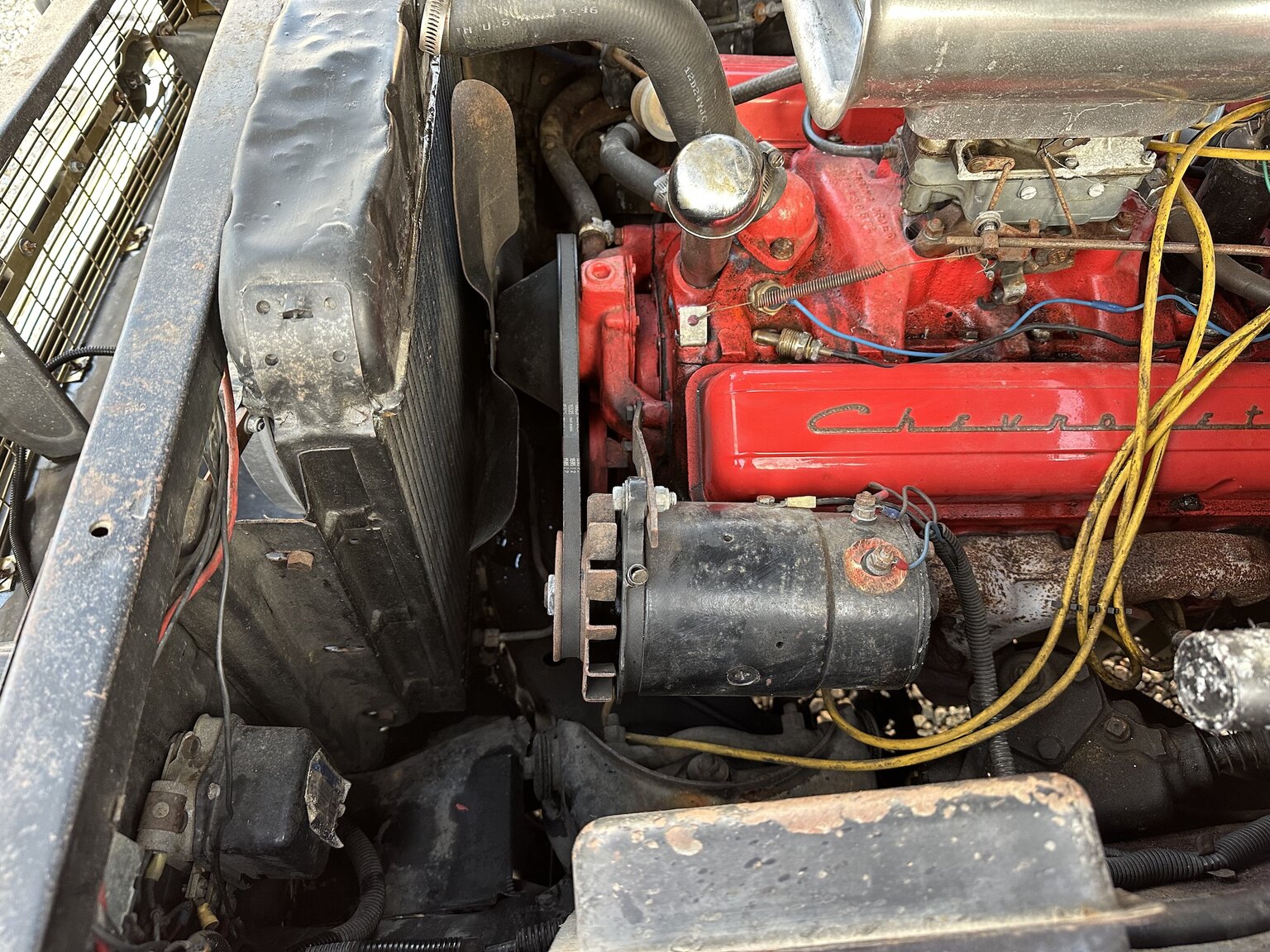 Image of 1957 Chevrolet Bel Air (10) mechanics