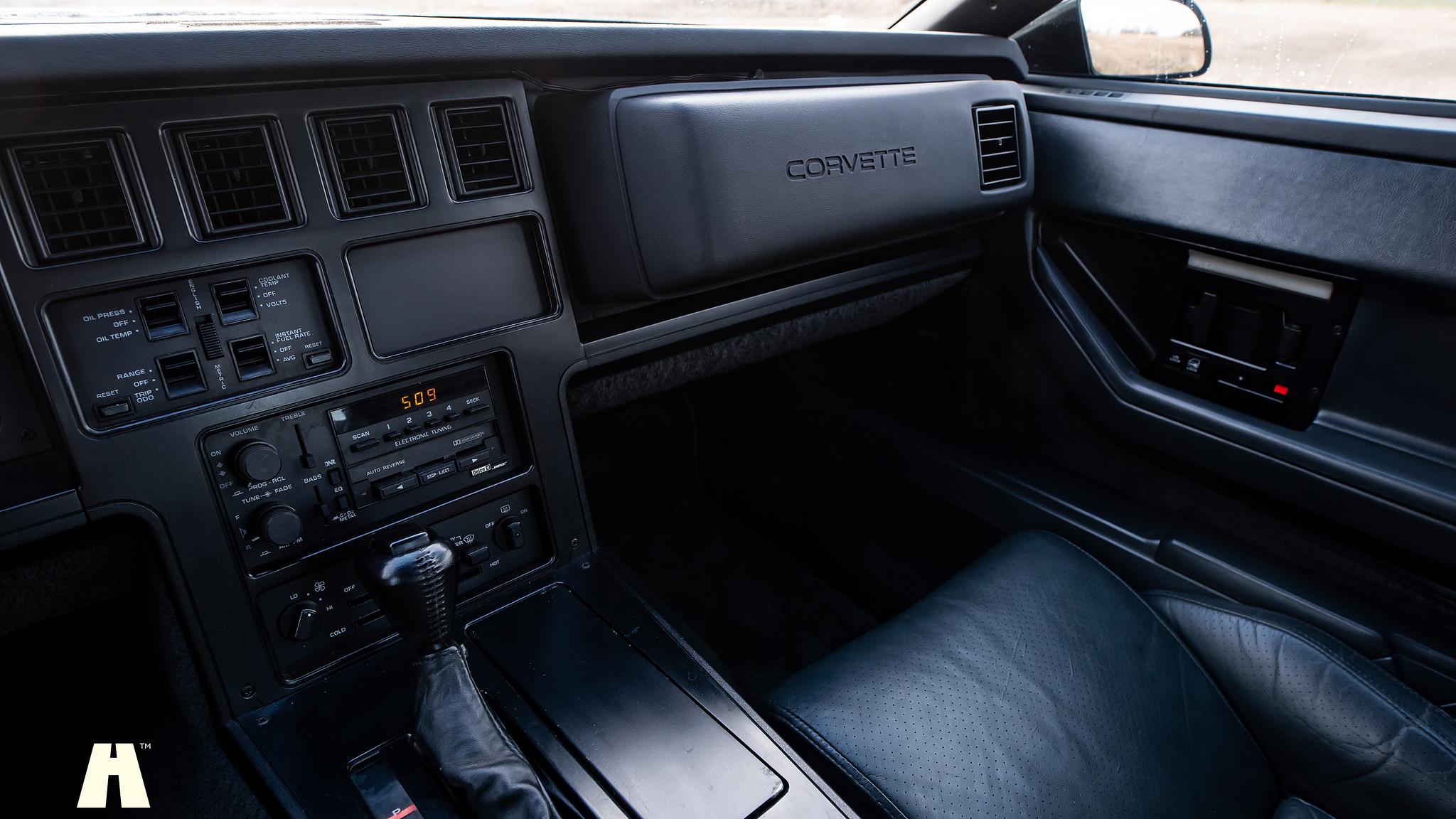 Interiörbild 1984 Chevrolet Corvette C4
