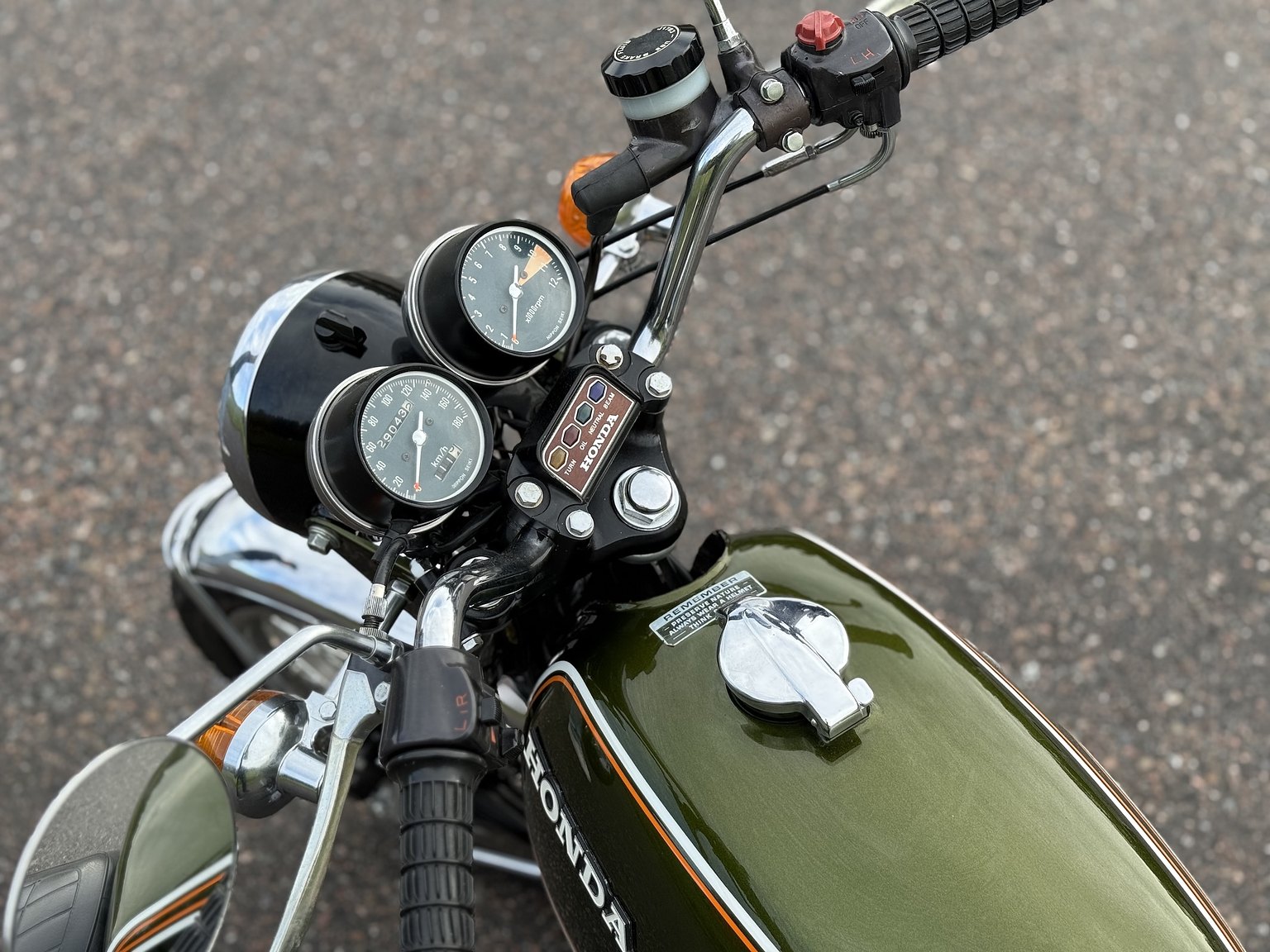 Aussenfoto 1973 Honda CB350 Four