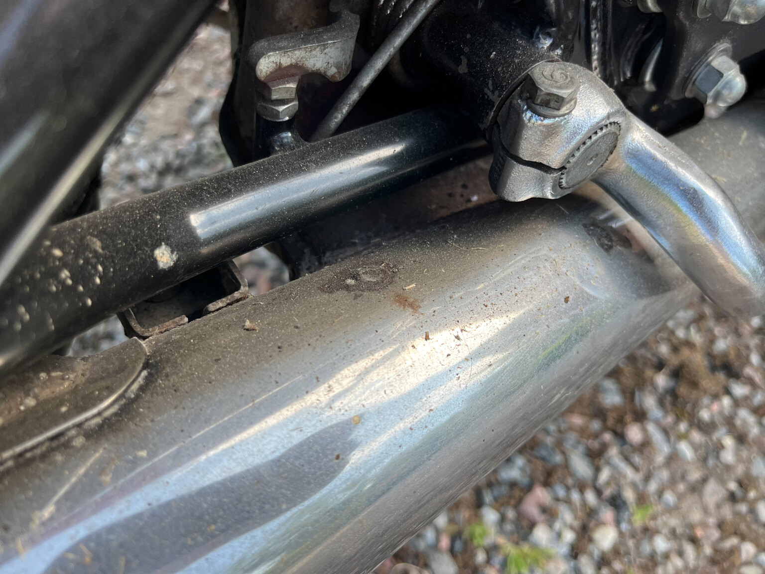 Image of 1979 Yamaha SR500 mechanics