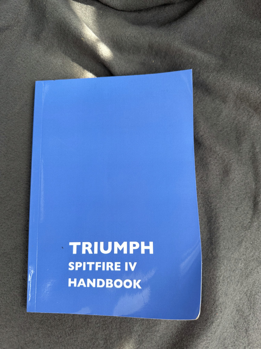 Documentation for 1971 Triumph Spitfire MK4 (3)