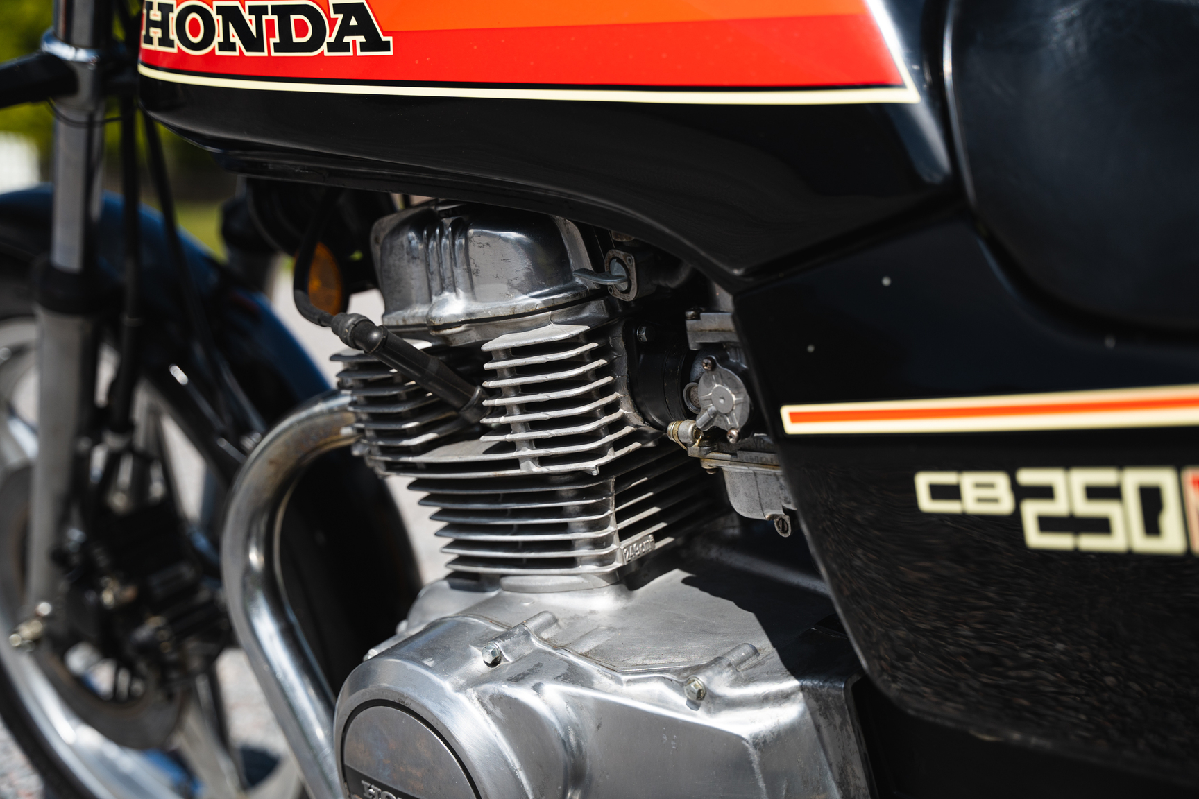 Image of 1981 Honda CB250N mechanics
