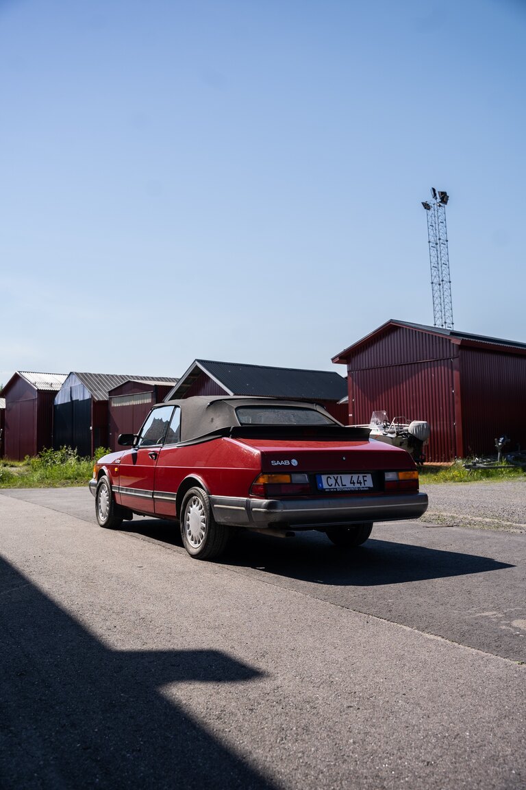 Exteriörbild på 1988 Saab 900 Turbo Convertible