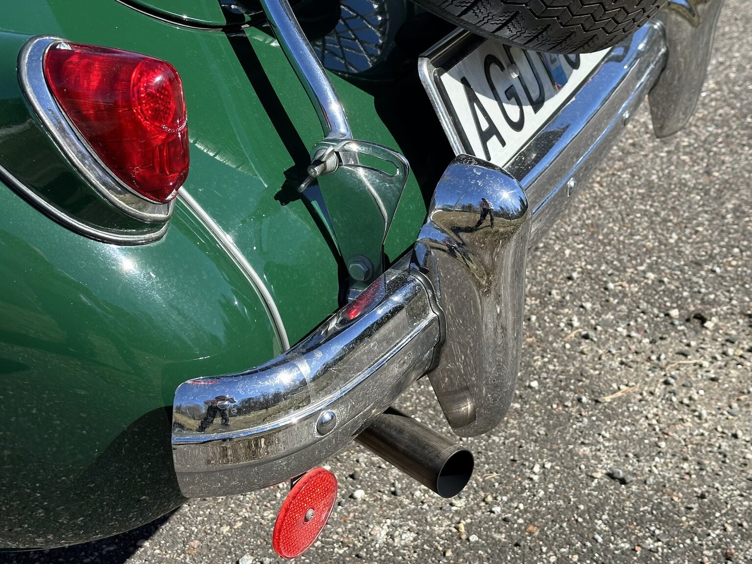 Exteriörbild på 1957 MGA Roadster (37)