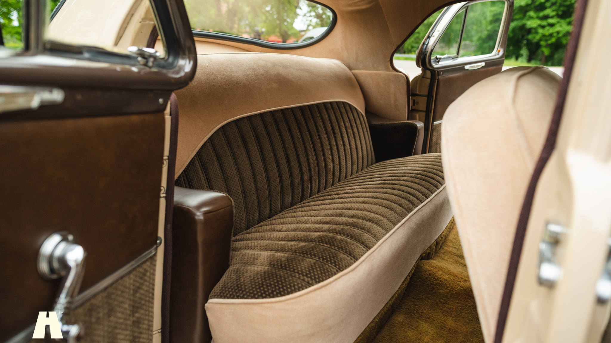 Interior image of 1950 Mercury Eight Sport Sedan