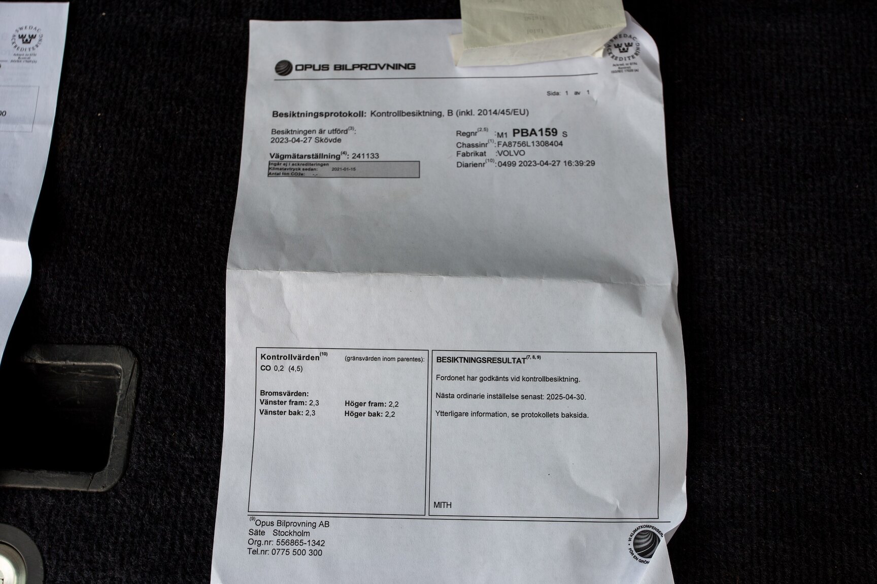 Dokumentation, 1990 Volvo 745 Turbo (35)