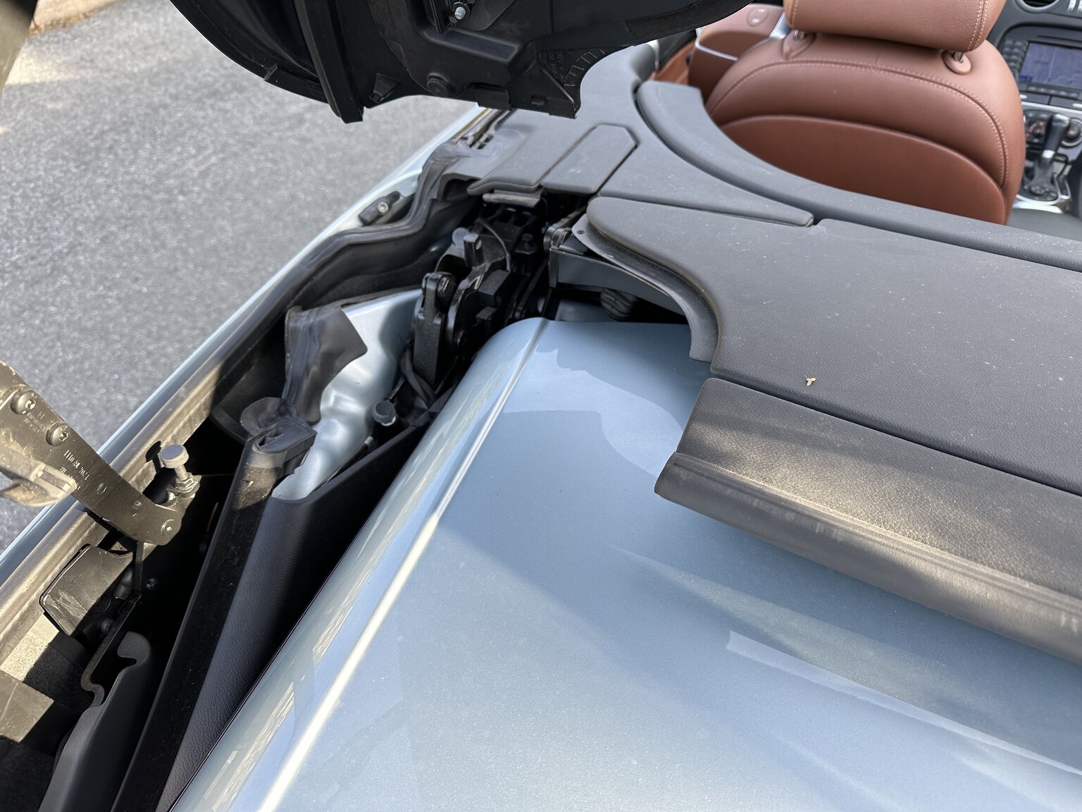 Interiörbild 2007 Mercedes-Benz SL500 AMG