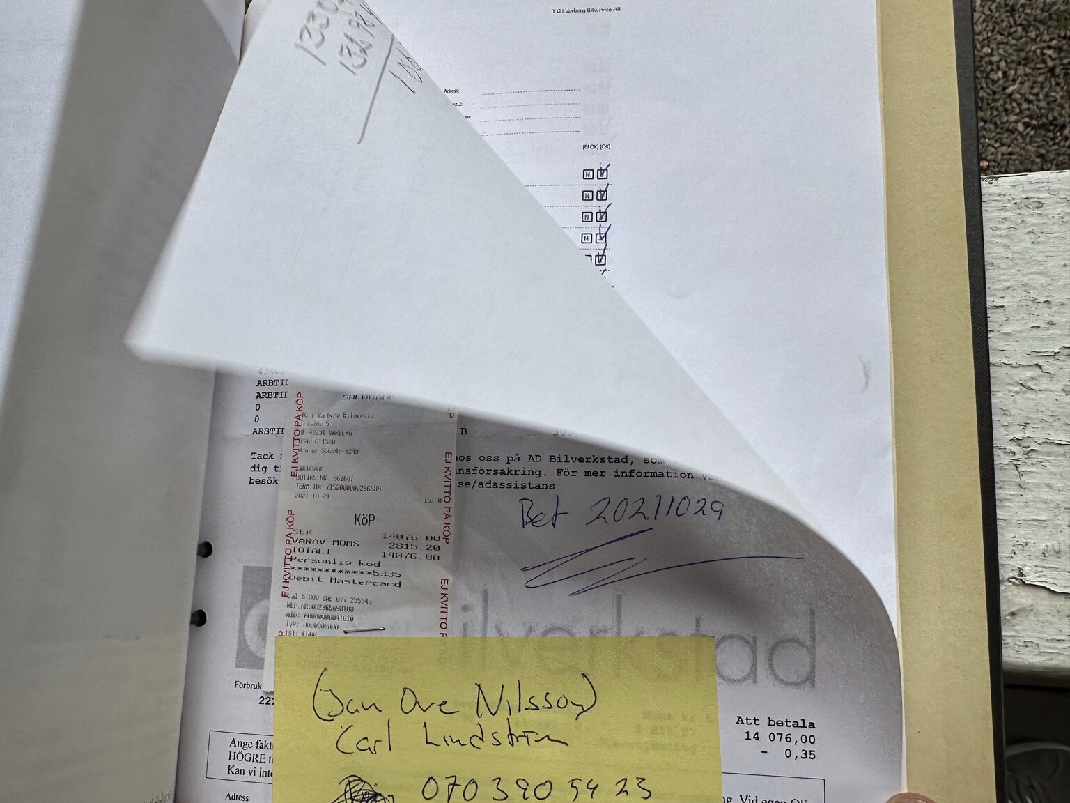 Dokumentation för 2003 Mercedes CLK 500 (28)