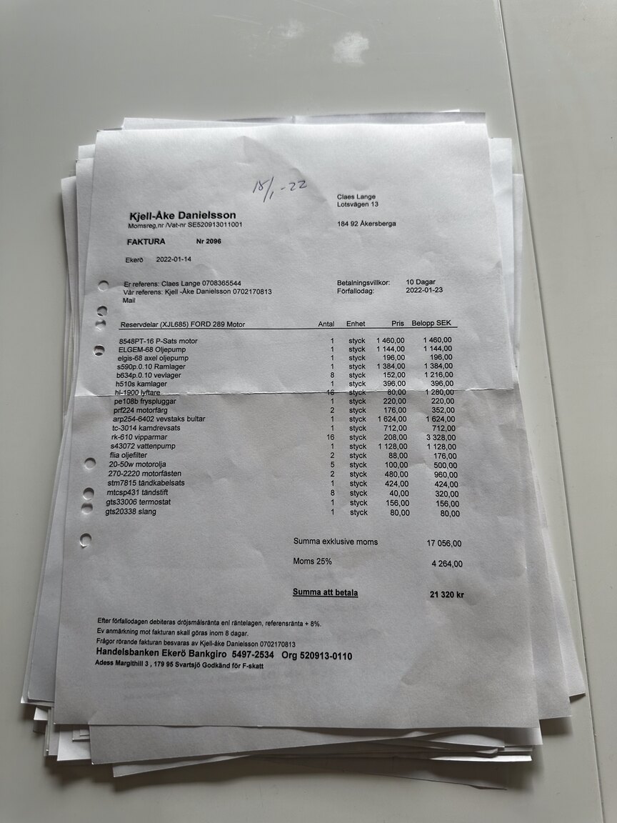 Dokumentation, 1965 Ford Mustang Cabriolet (50)