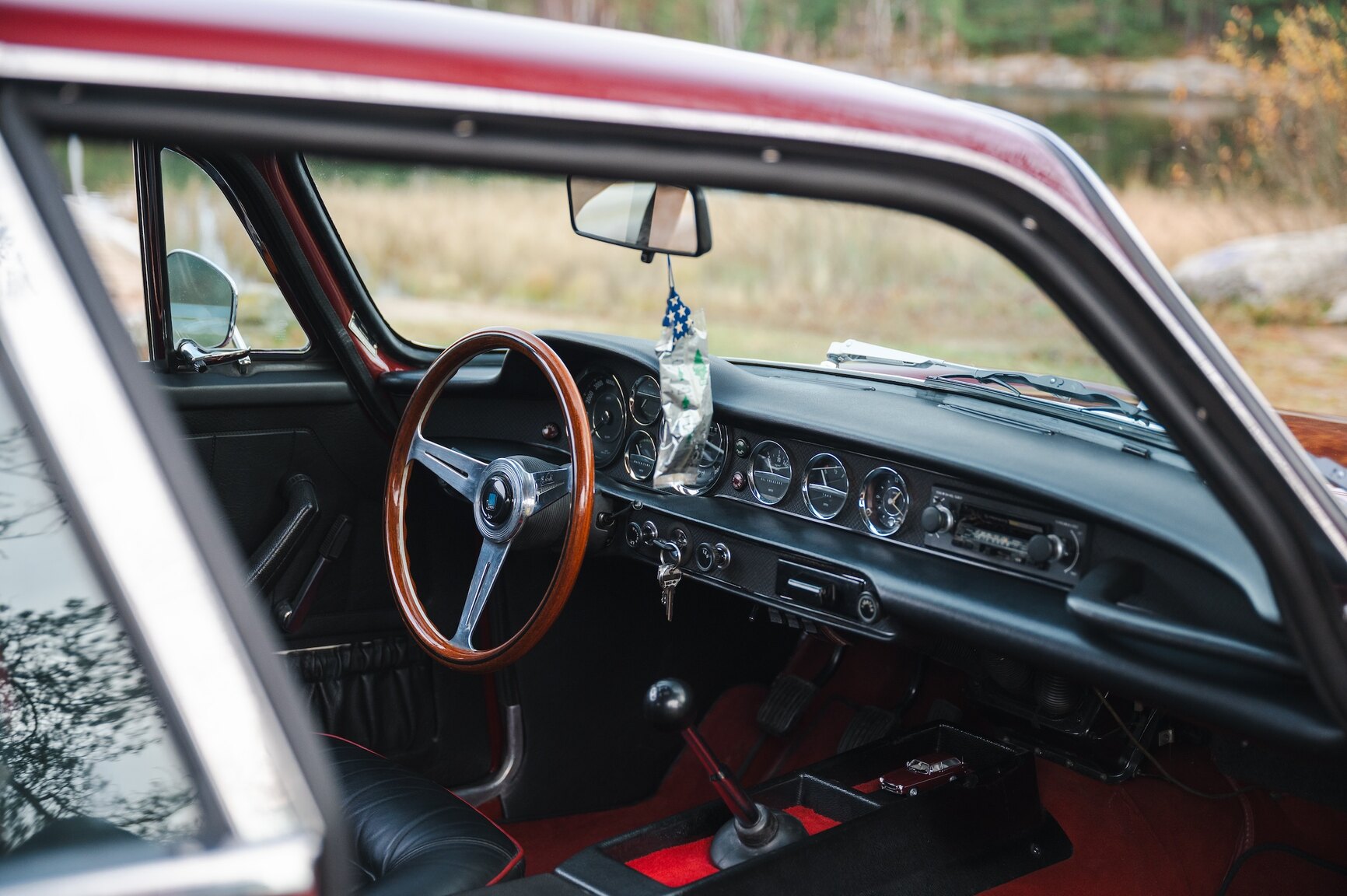 Innenraumfoto von 1972 Volvo 1800 ES