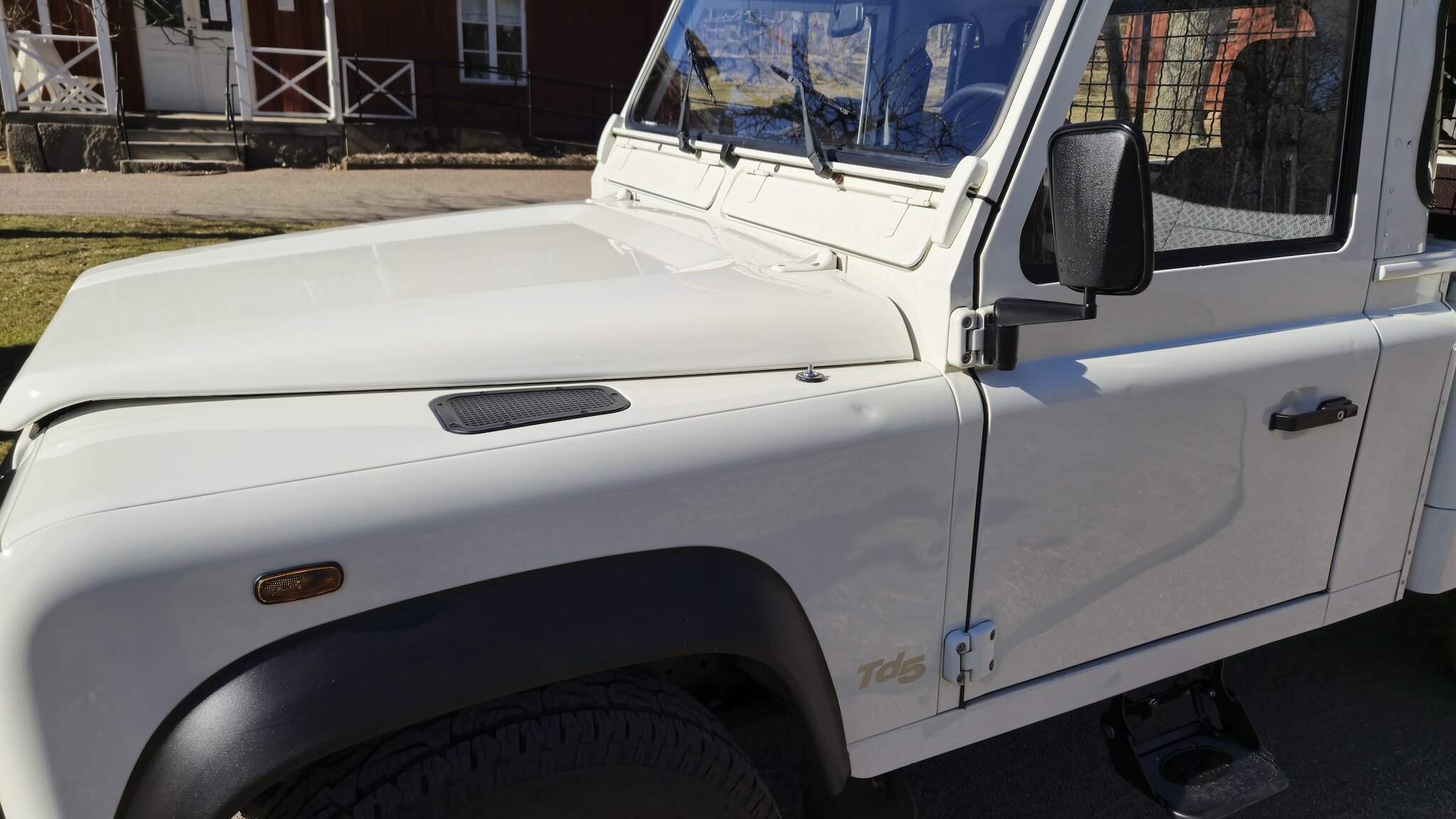 Exteriörbild på 1999 Land Rover Defender Single Cab Pickup