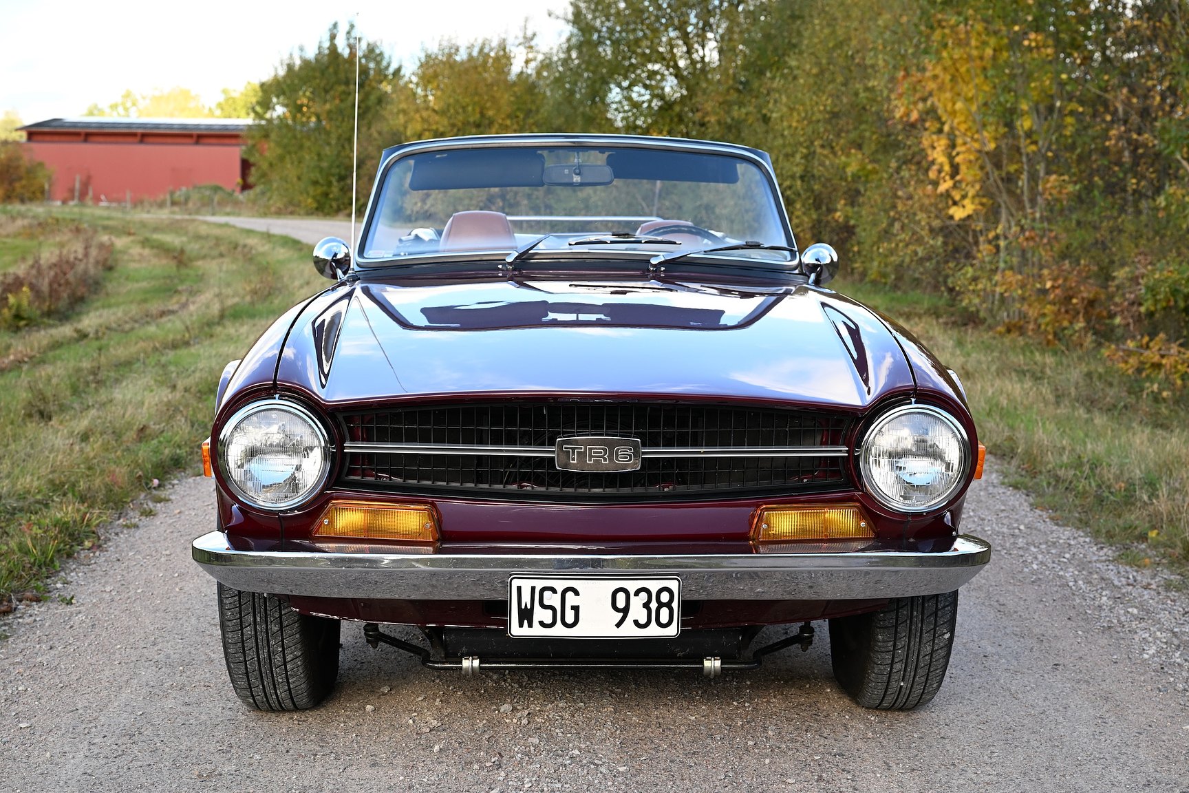 Exterior image of 1971 Triumph TR6