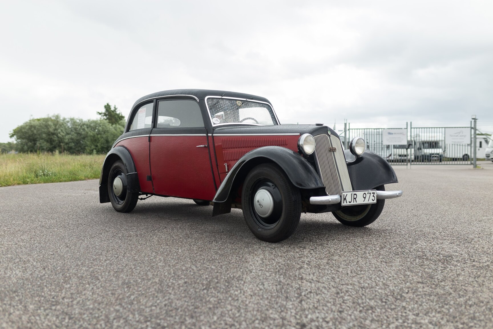 Exteriörbild på 1939 DKW Favorit Sedan