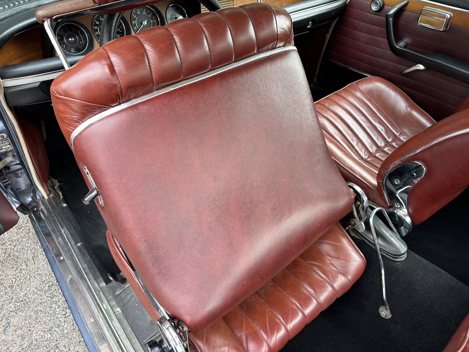 Interiörbild 1972 BMW 3,0 CSi 