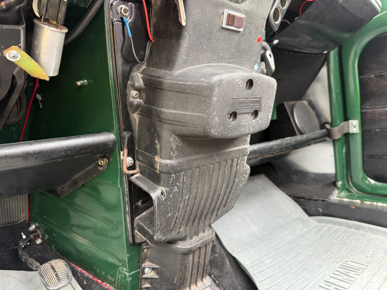 Interiörbild 1970 Renault 4 (10)