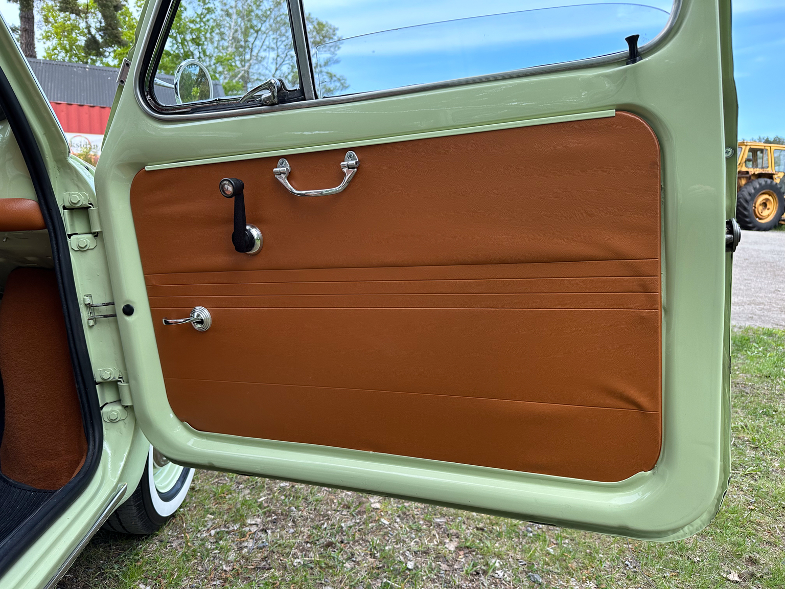 Interiörbild 1970 Fiat 500 Lusso