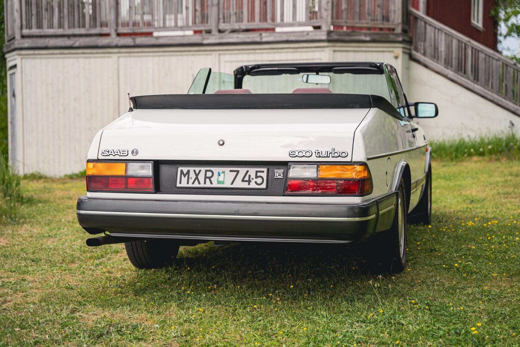 Exterior image of 1987 Saab 900 Turbo Convertible