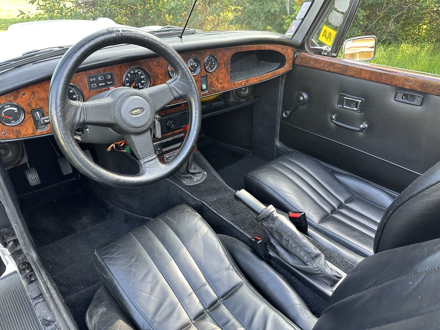 Interiörbild 1988 Panther Kallista