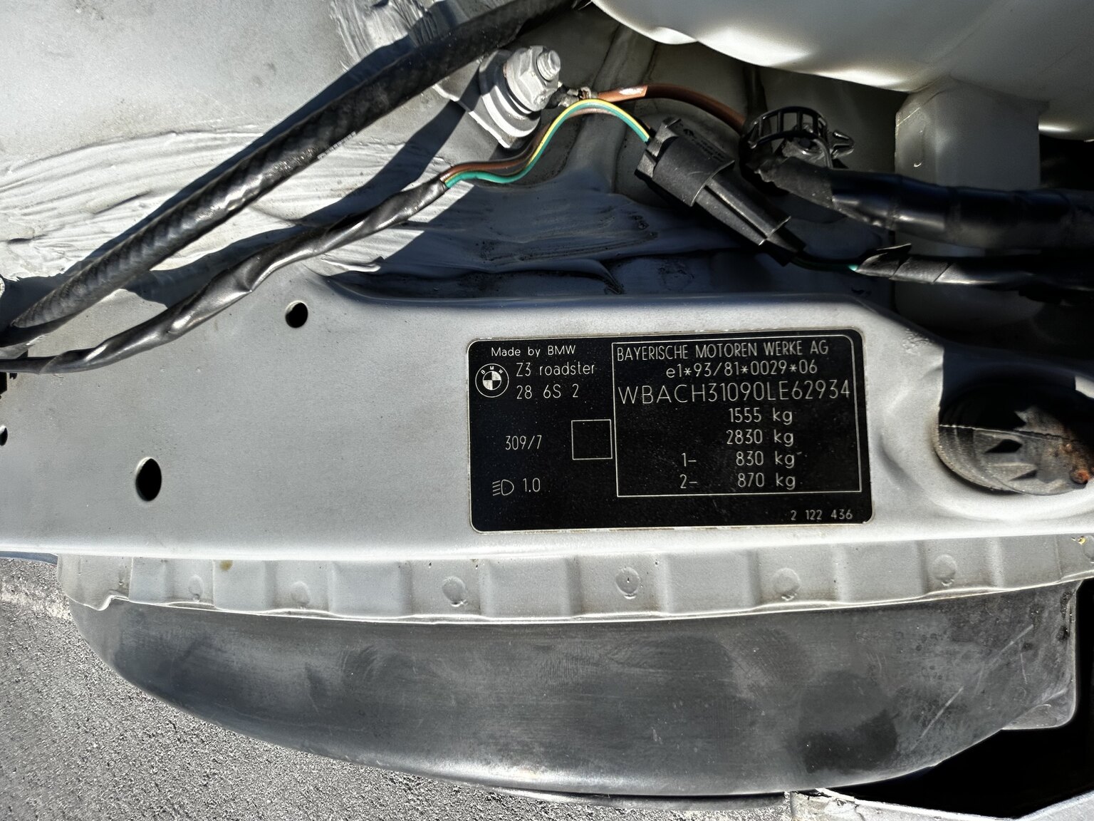 Image of 1999 BMW Z3 2.8i mechanics (11)