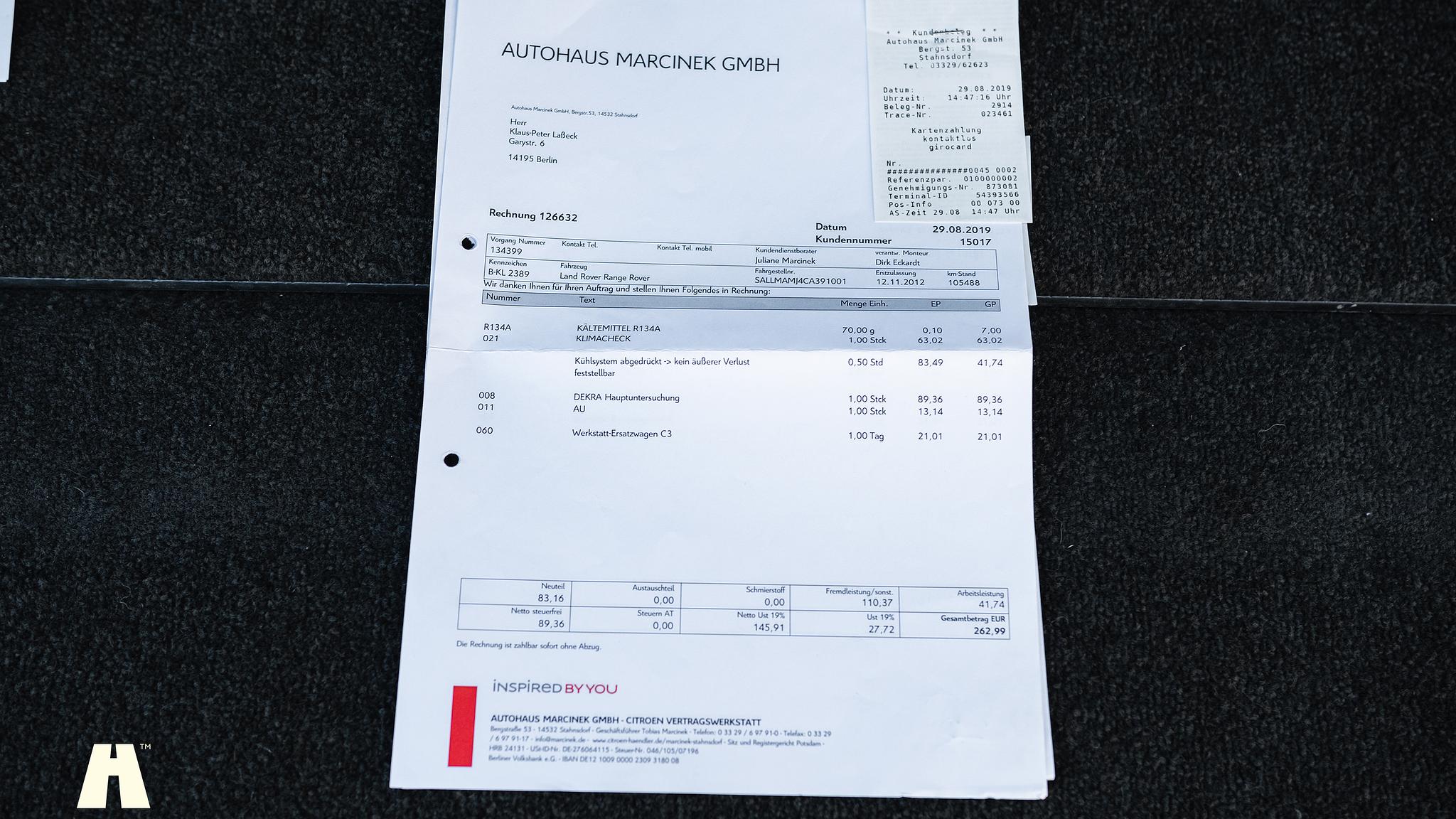 Documentation for 2012 Land Rover Range Rover Westminster TDV8 (L322)