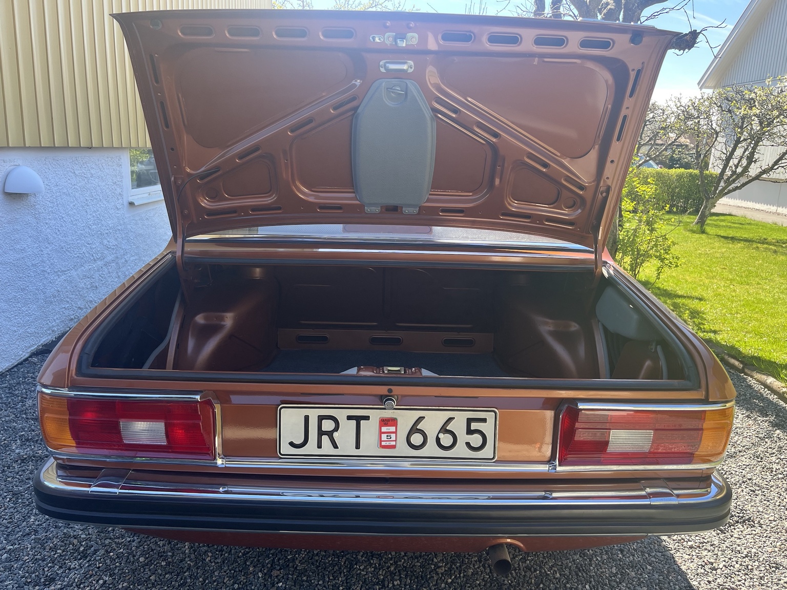 Interiörbild 1977 BMW 518