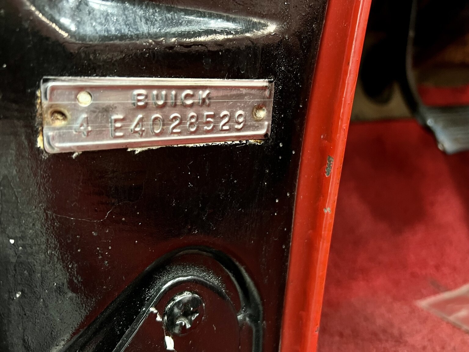 Interiörbild 1958 Buick Special