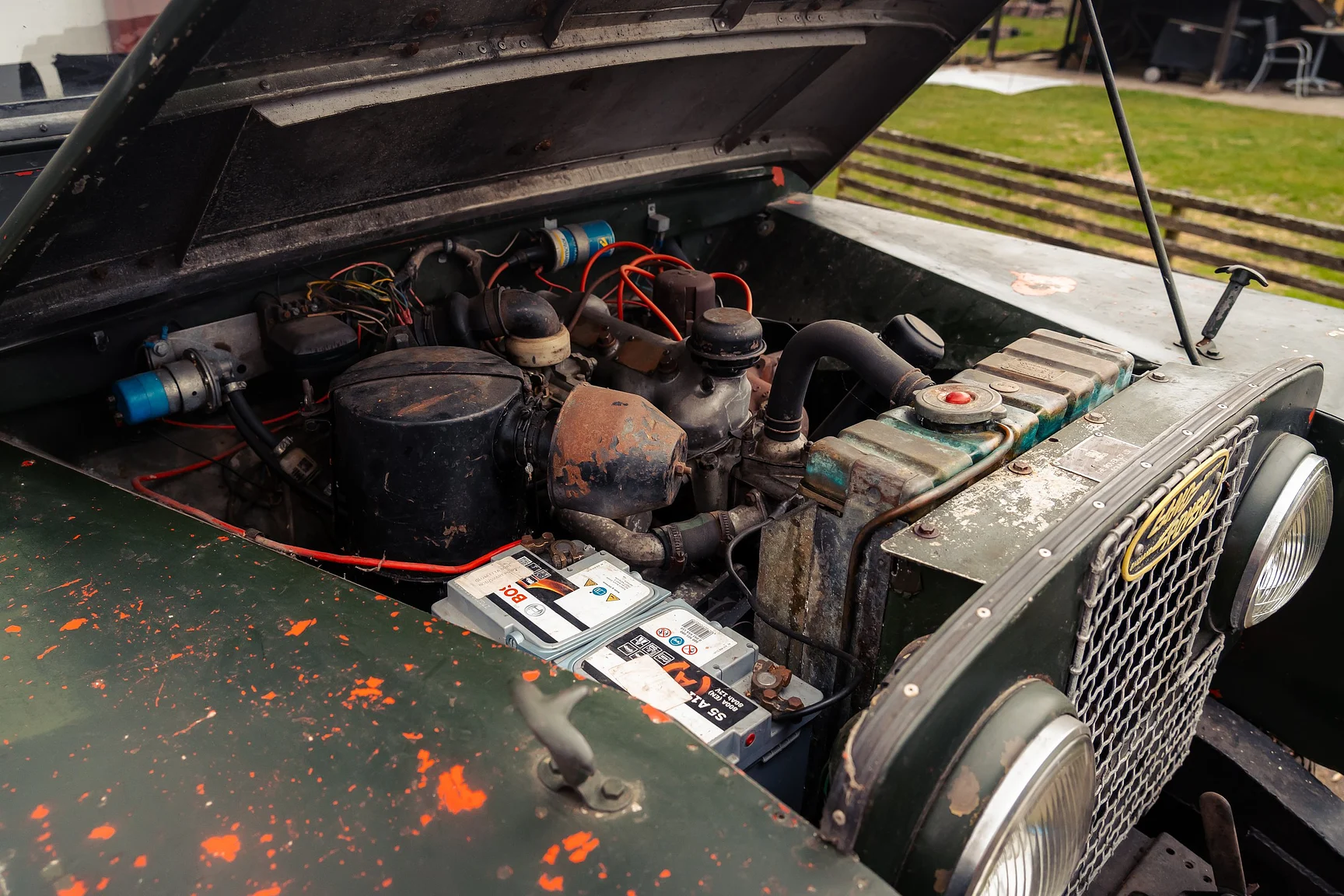 Image of 1953 Land Rover Series 1 Soft Top mechanics (11)
