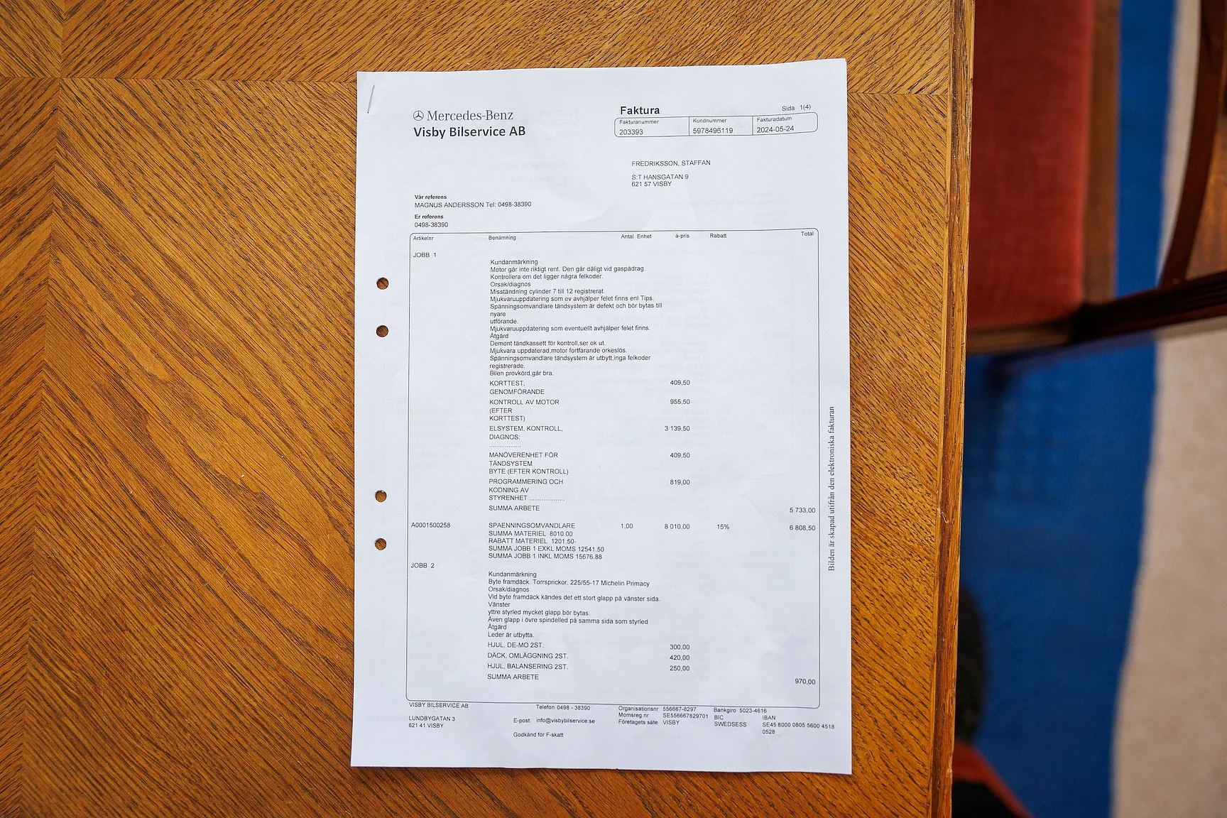 Dokumentation för 2000 Mercedes-Benz CL 600 (12)