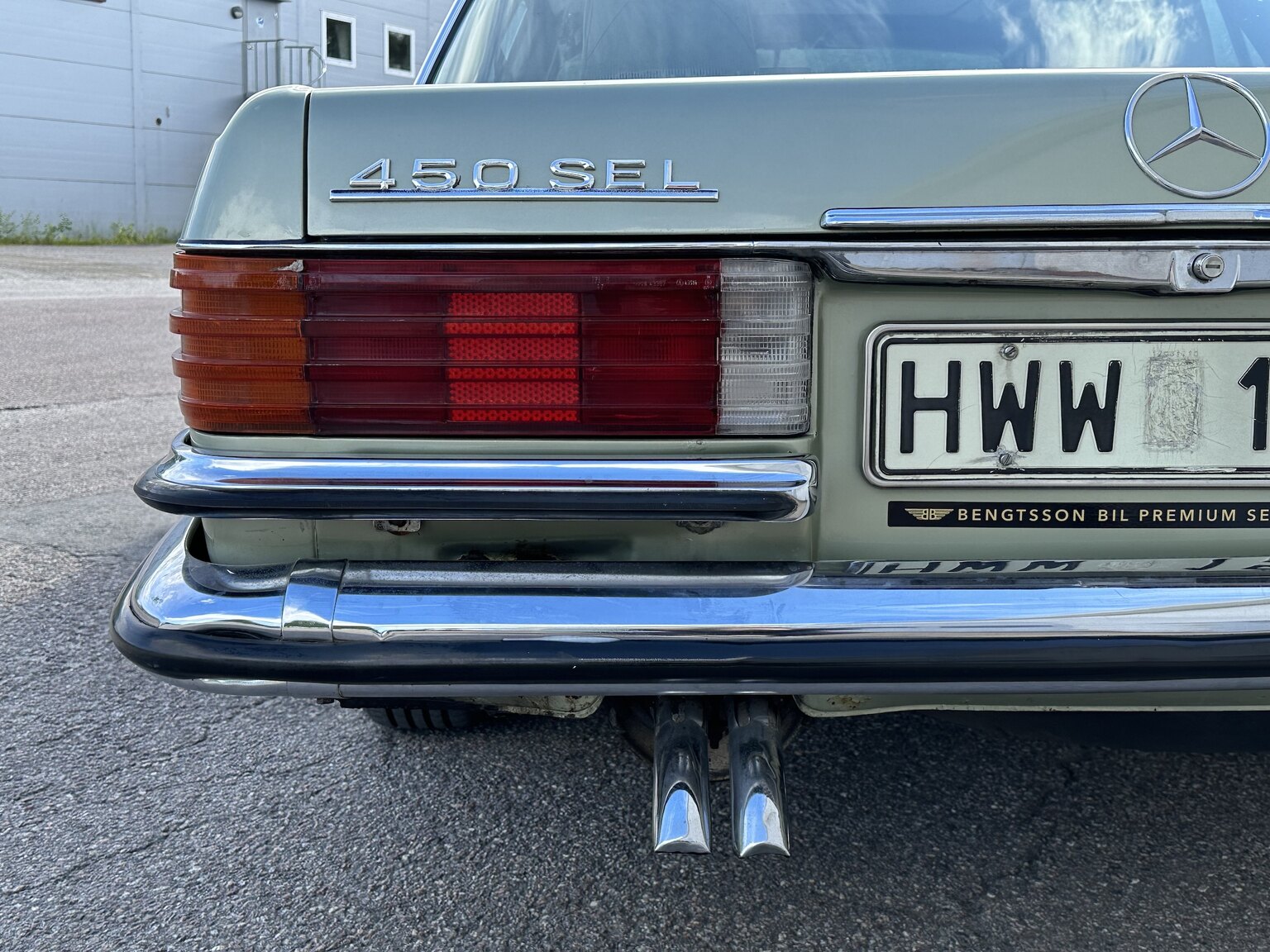 Aussenfoto 1975 Mercedes Benz 450 SEL (10)