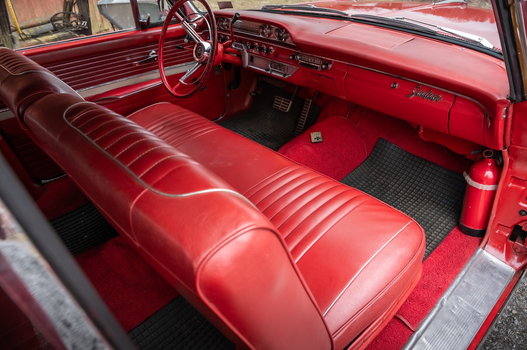 Innenraumfoto von 1962 Ford Galaxie 500 Sunliner
