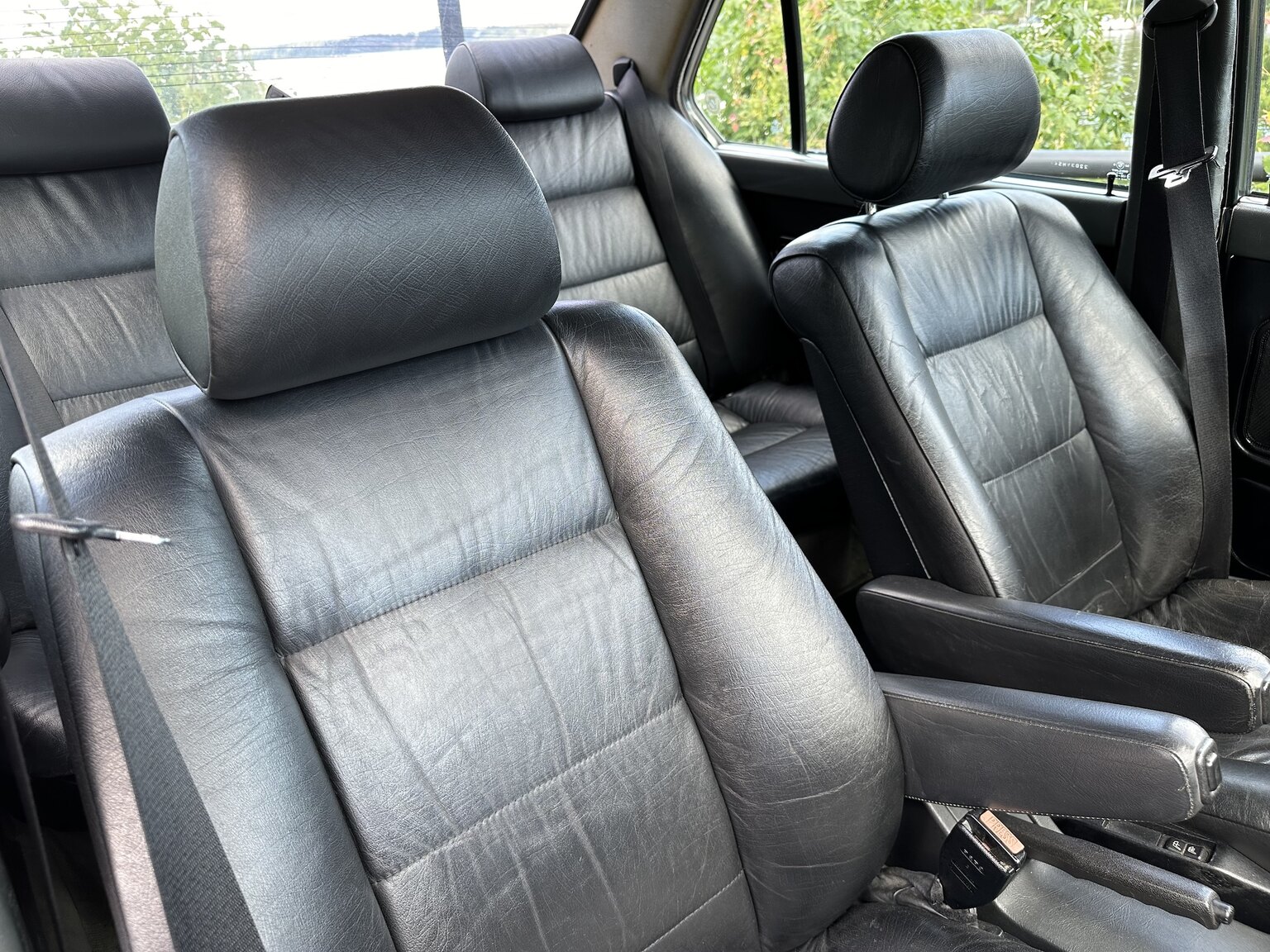 Interiörbild 1985 BMW 525E