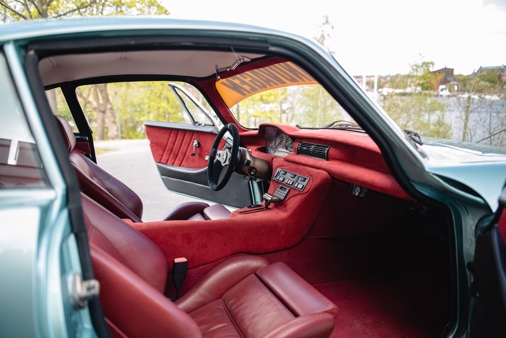 Interiörbild 1966 Volvo P1800 V8 Custom