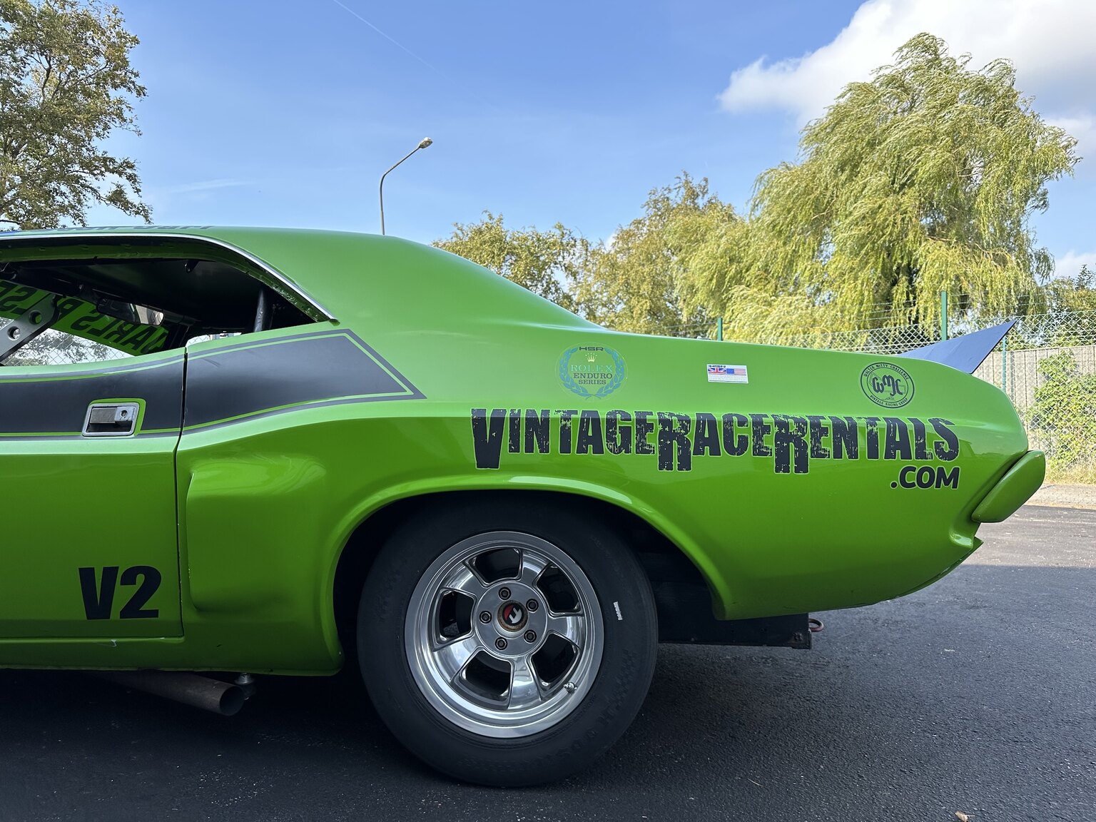 Exteriörbild på 1970 Dodge Challenger Race Car