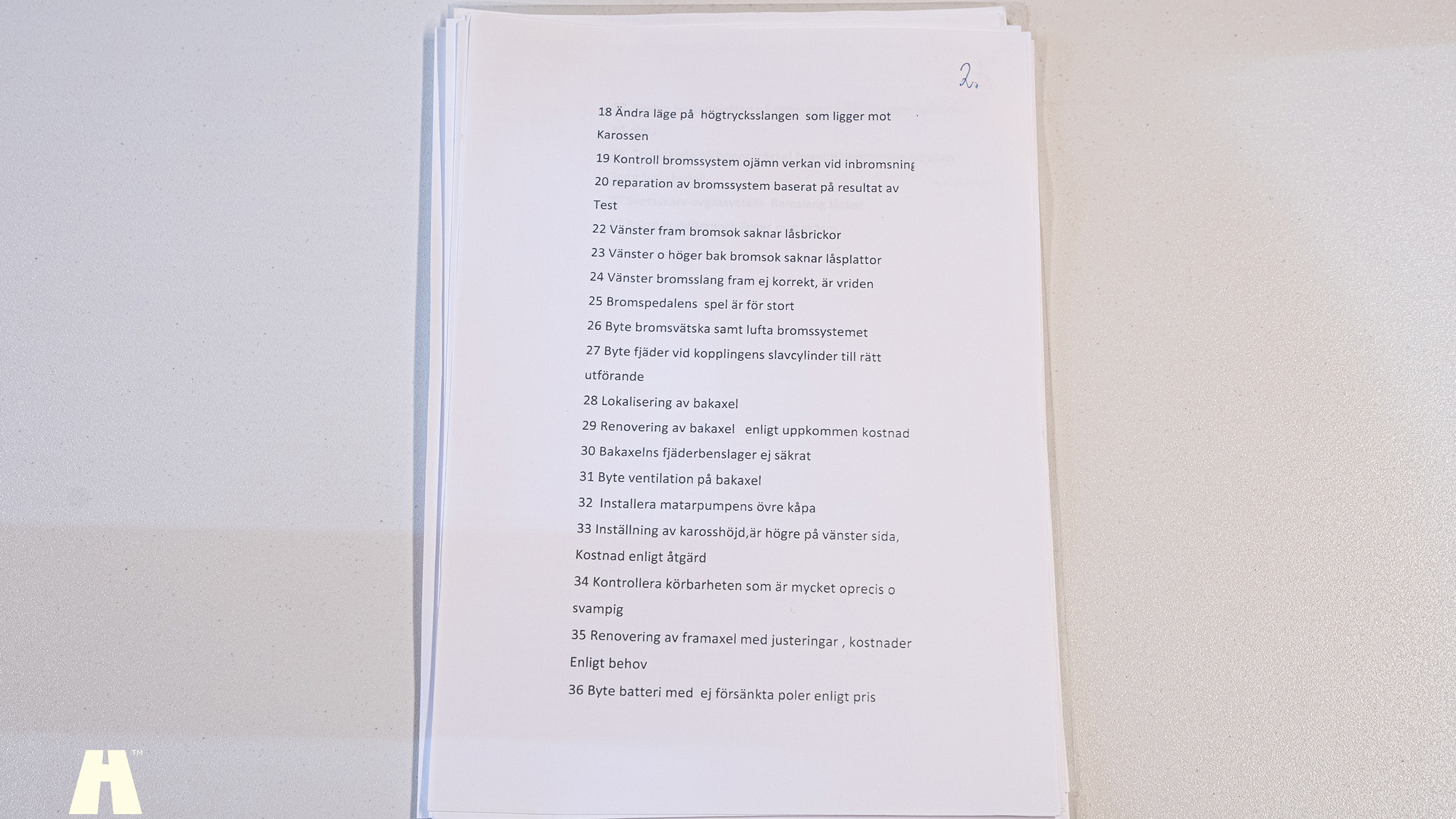 Dokumentation för 1970 Mercedes 280 SL Pagoda (26)