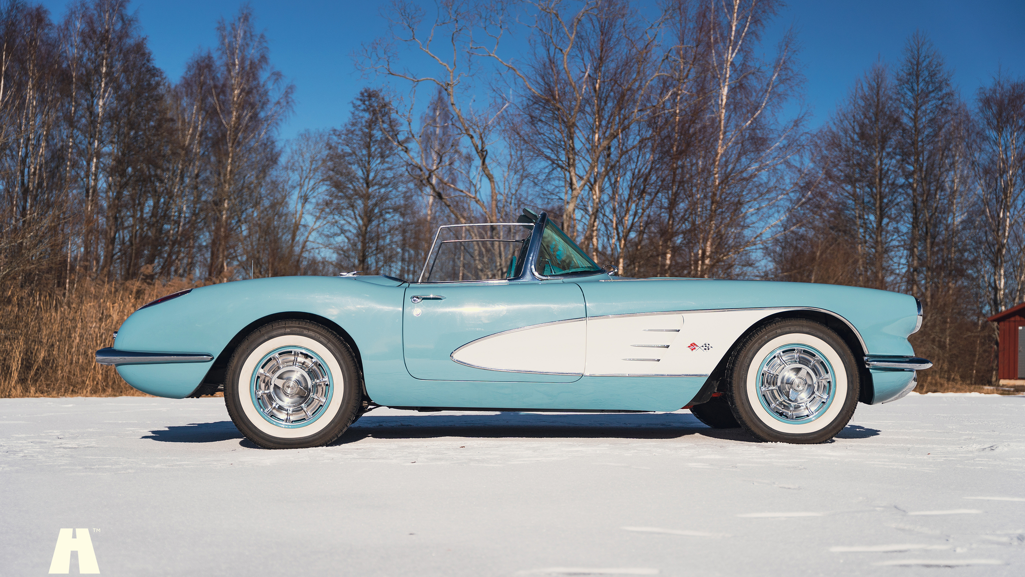 Exteriörbild på 1960 Chevrolet Corvette