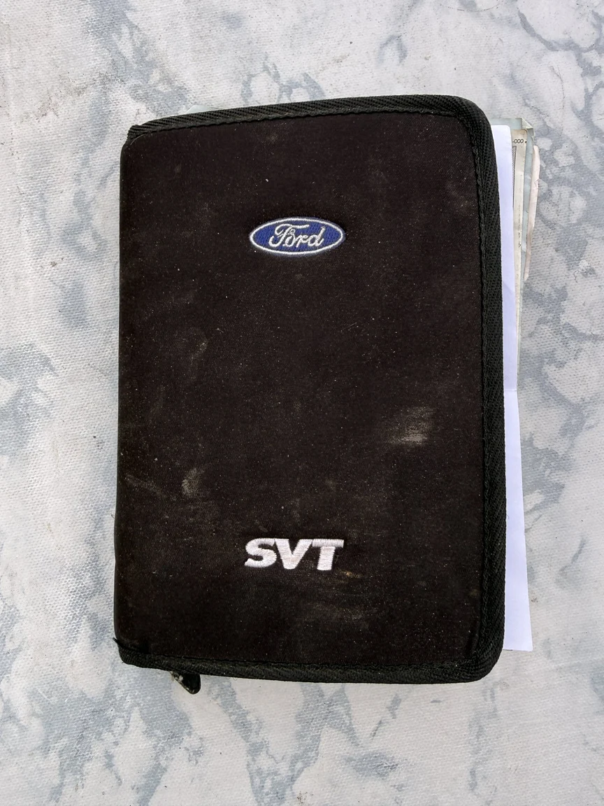 Documentation for 2002 Ford F-150 SVT Lightning (1)