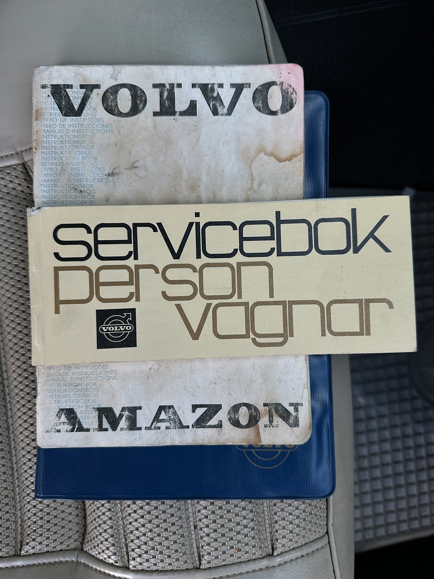Dokumentation, 1969 Volvo Amazon 121 P130