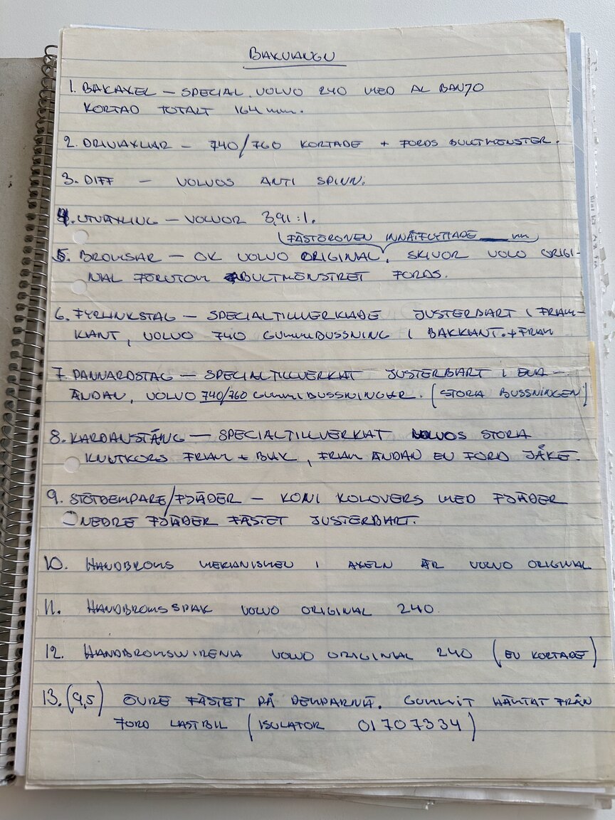 Documentation for 1970 Ford Escort MK1 Cosworth