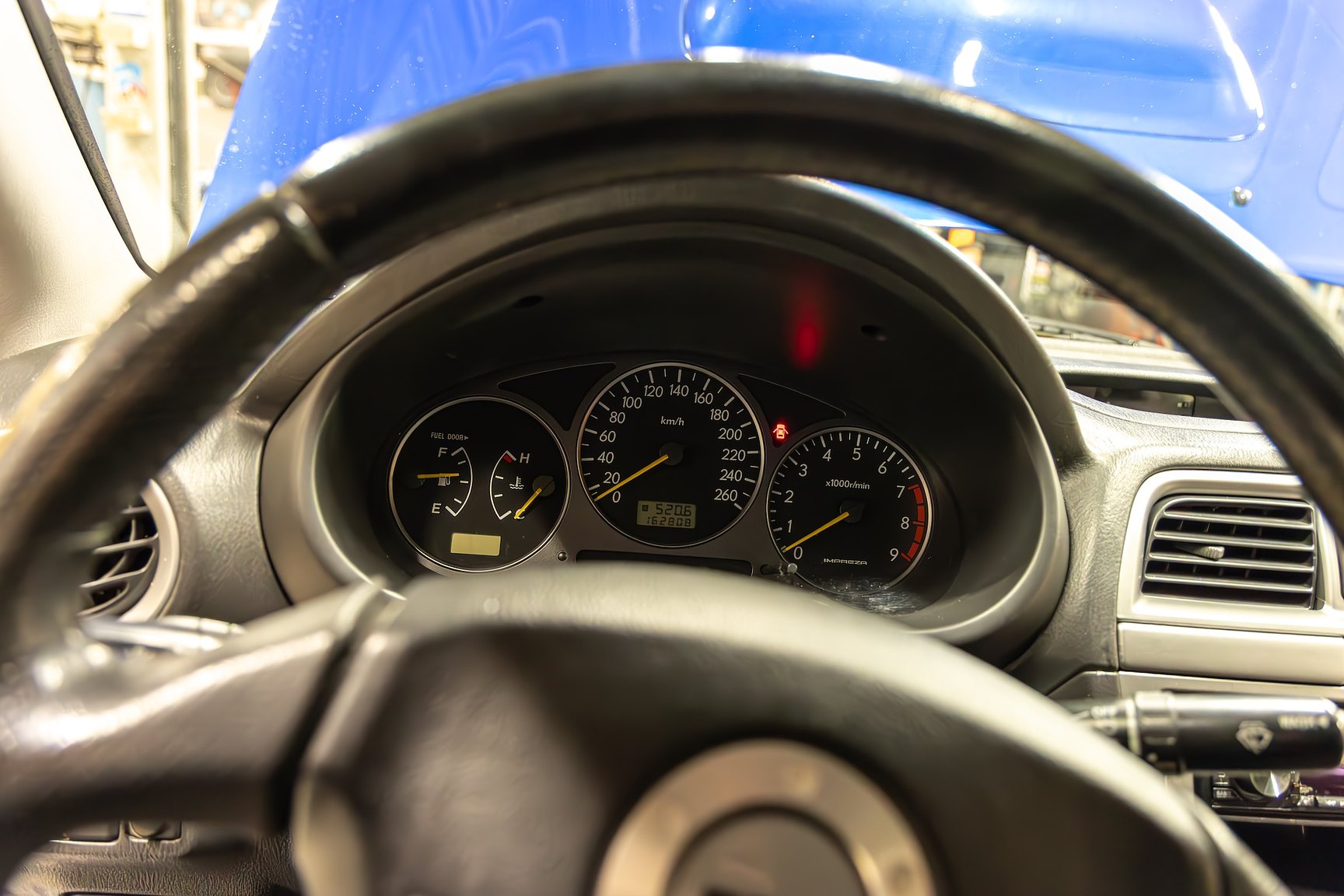 Interiörbild 2001 Subaru Impreza 2.0 WRX Turbo 4WD