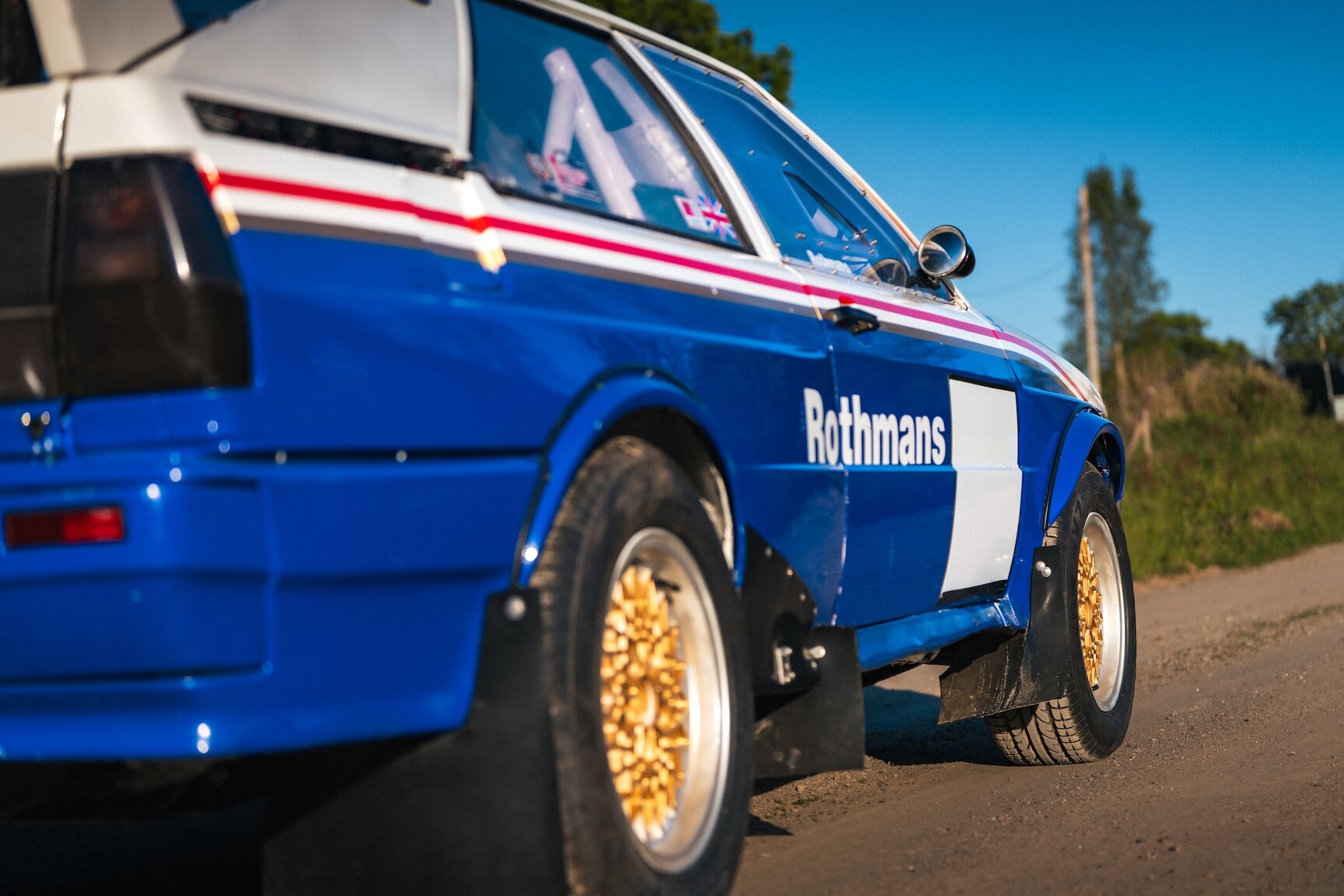 Exterior image of 1986 Audi Quattro Rally Replica