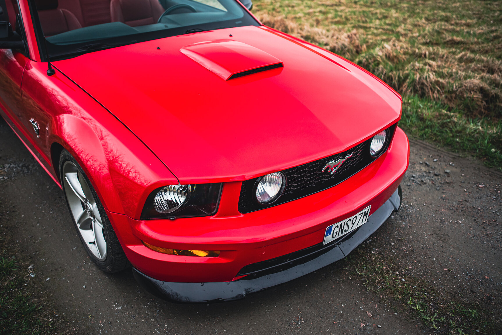 Exterior image of 2009 Ford Mustang V8 GT Convertible