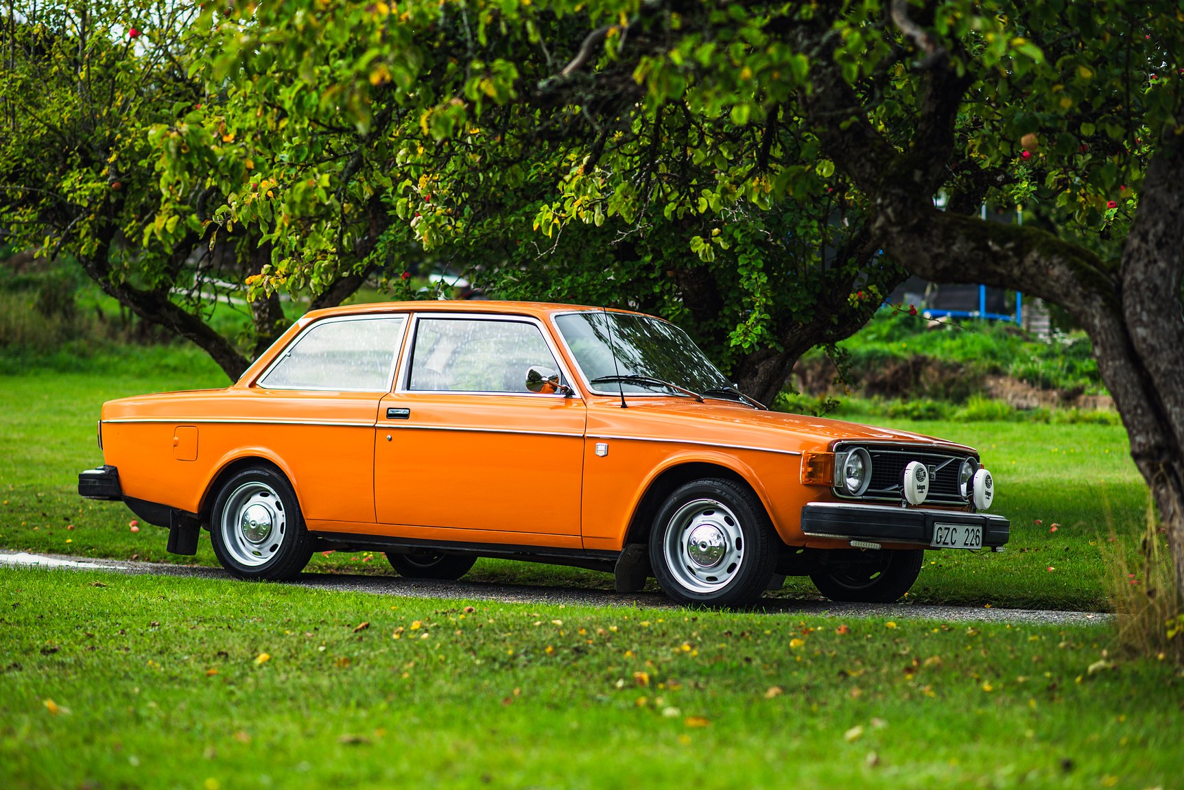 Exteriörbild på 1974 Volvo 142 2.0