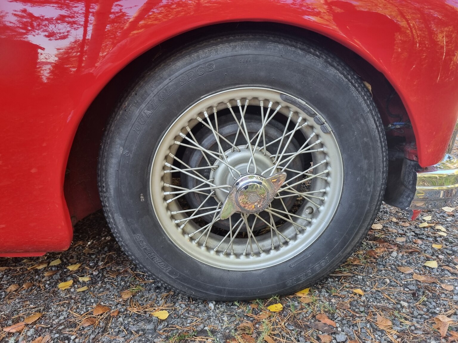 Exterior image of 1956 MG MGA 1500