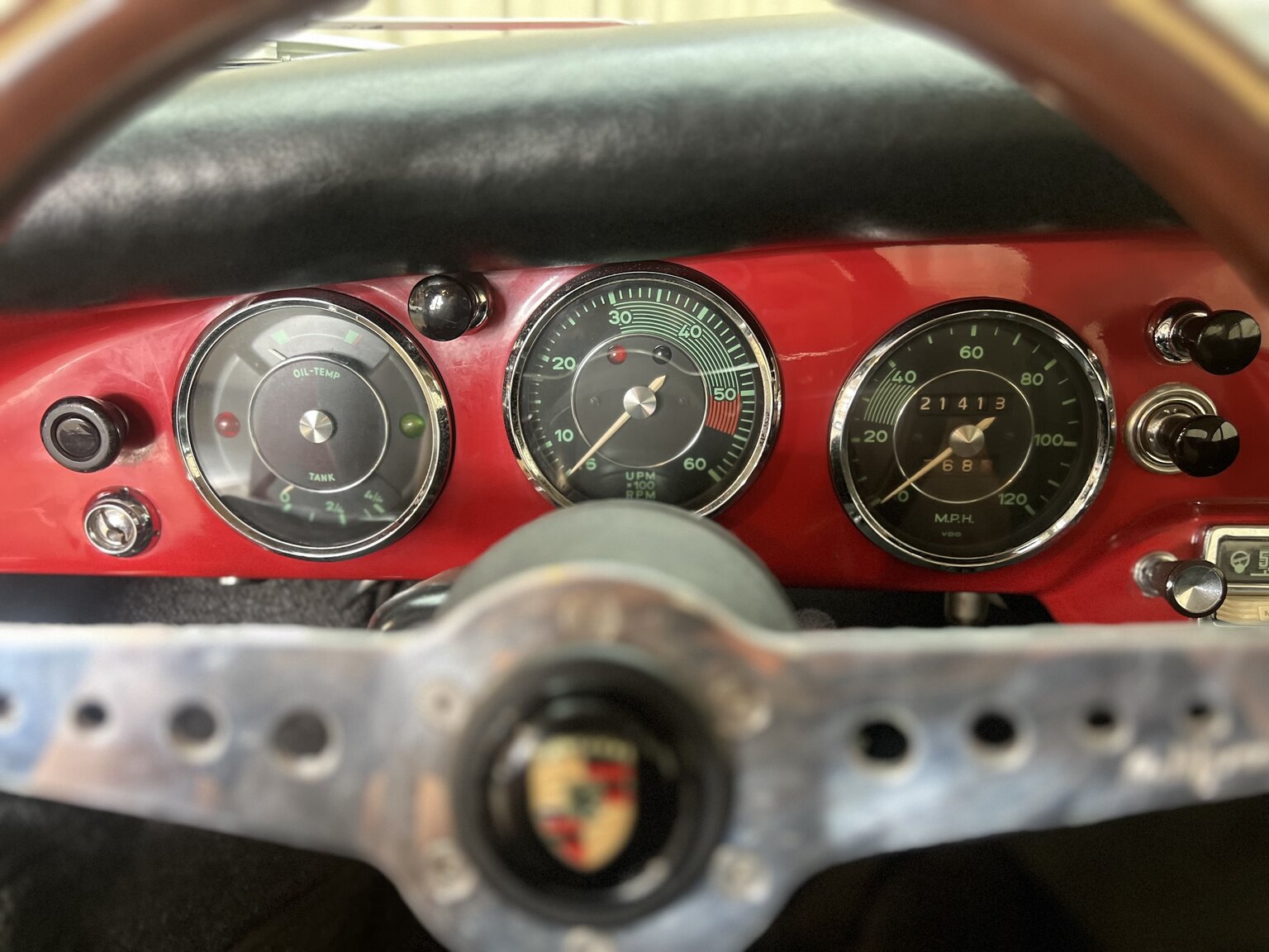 Interior image of 1960 Porsche 356