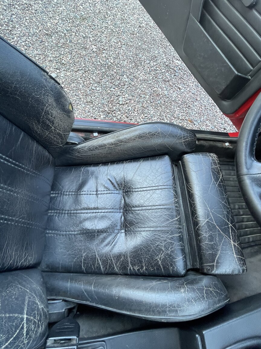 Interiörbild 1987 BMW 320i