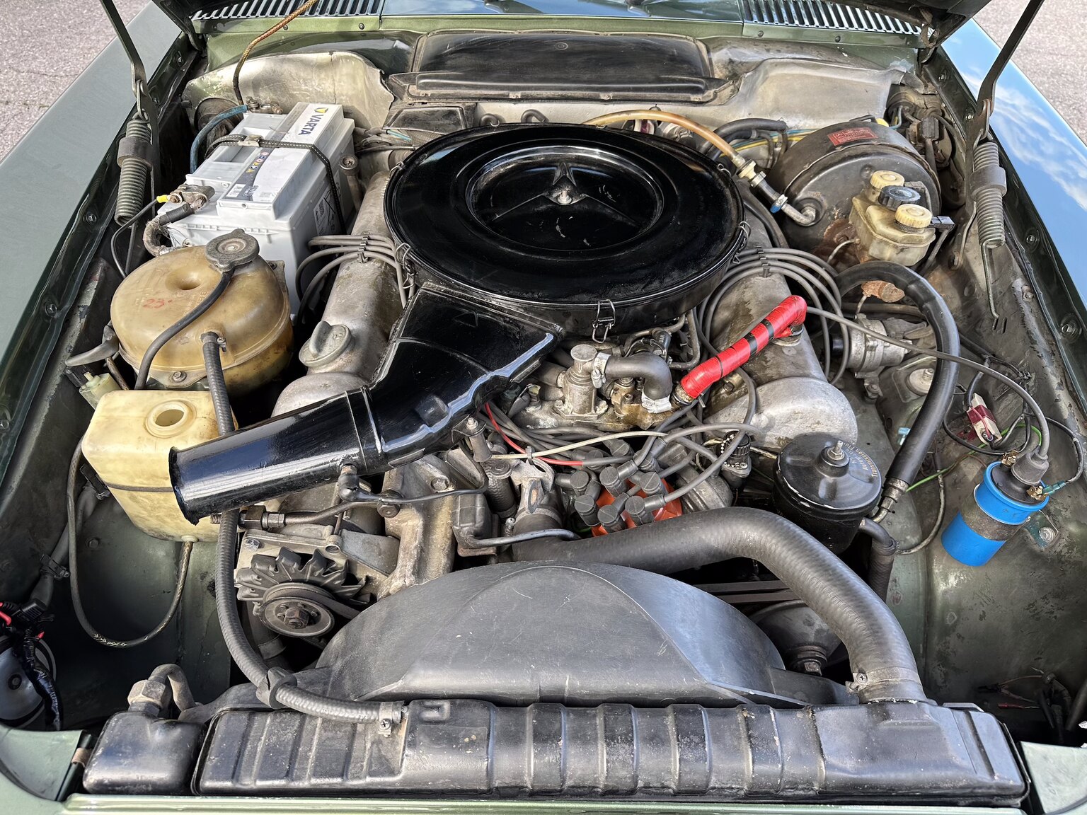 1974 Mercedes Benz 450 SLC, Mekanik