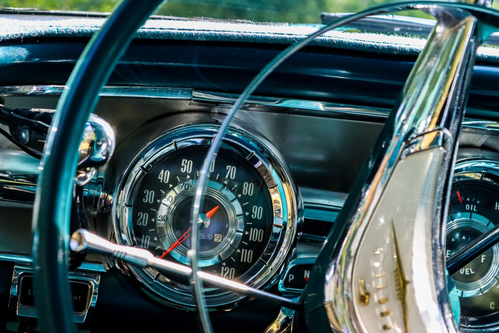 Innenraumfoto von 1958 Pontiac Bonneville