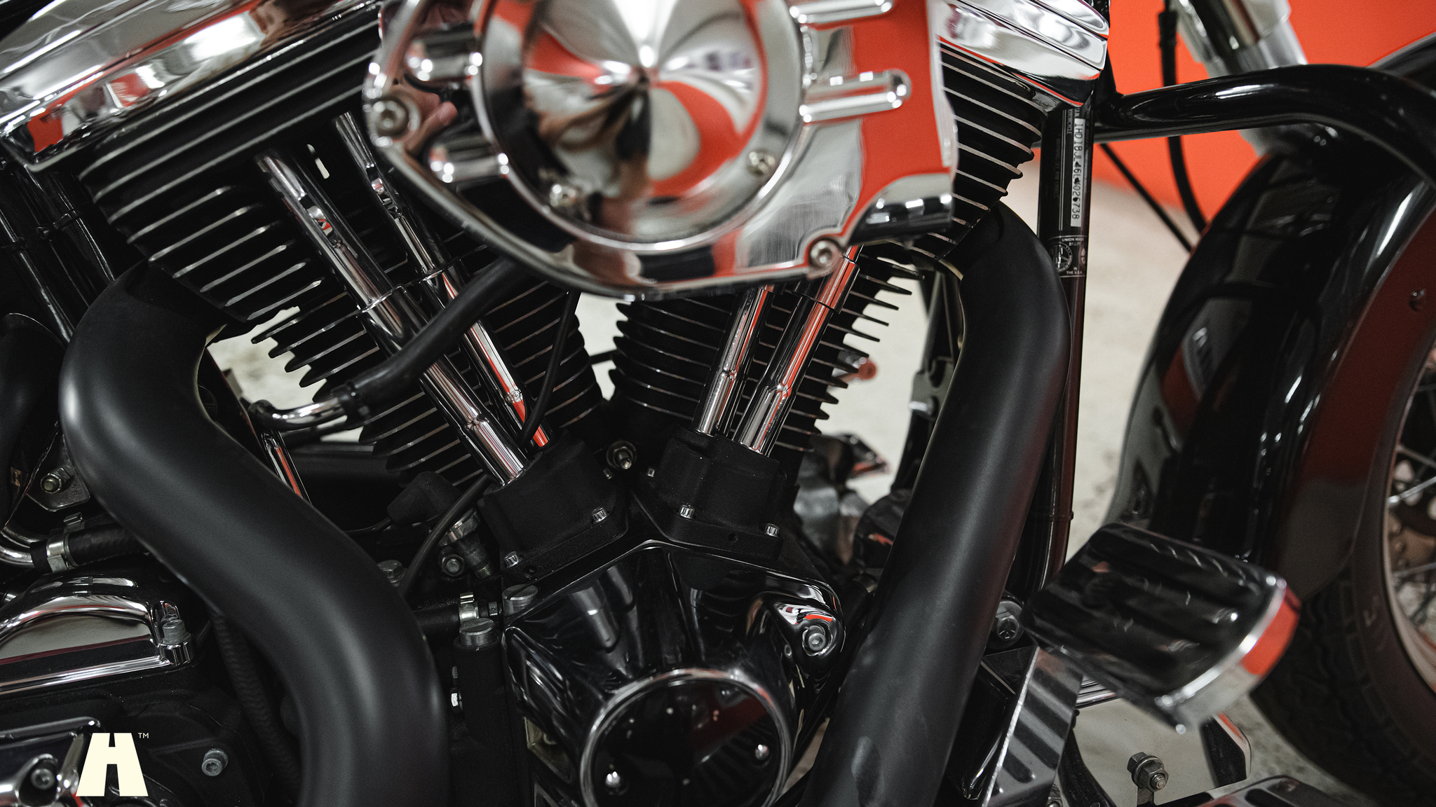 Image of 1990 Harley Davidson Heritage Softail Classic Custom mechanics