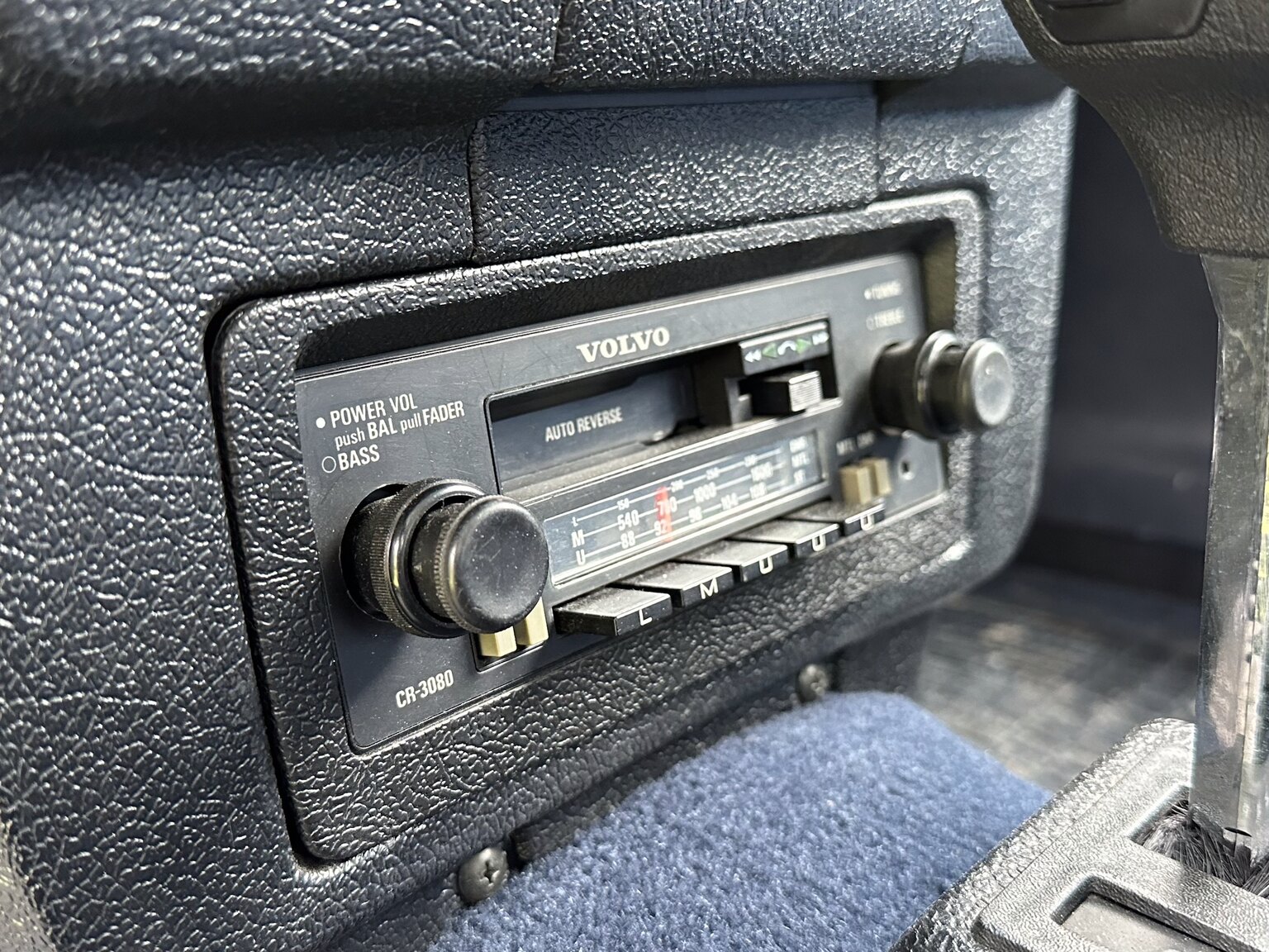 Interiörbild 1986 Volvo 244